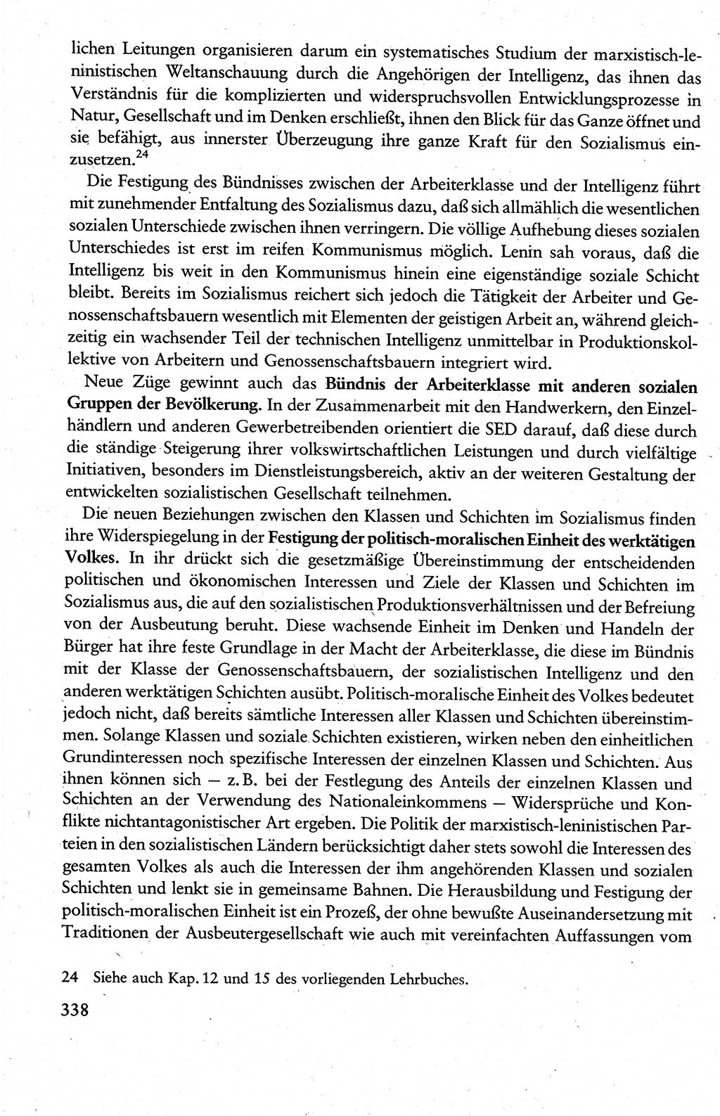 Wissenschaftlicher Kommunismus [Deutsche Demokratische Republik (DDR)], Lehrbuch für das marxistisch-leninistische Grundlagenstudium 1983, Seite 338 (Wiss. Komm. DDR Lb. 1983, S. 338)