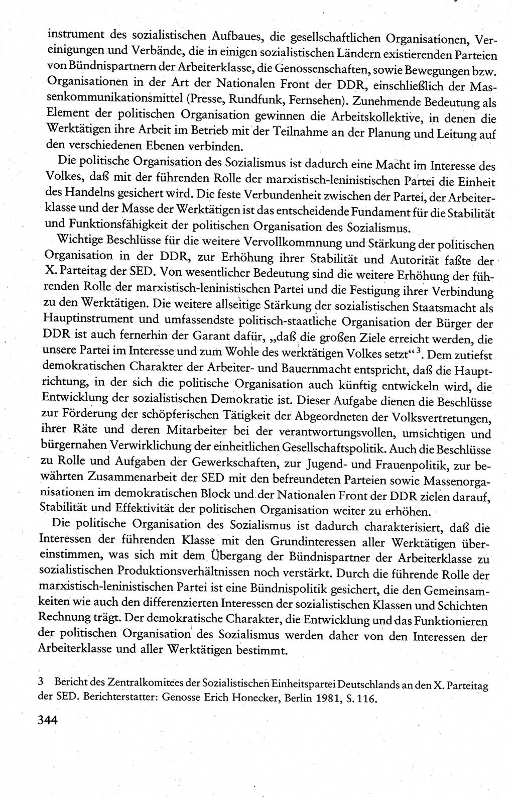 Wissenschaftlicher Kommunismus [Deutsche Demokratische Republik (DDR)], Lehrbuch für das marxistisch-leninistische Grundlagenstudium 1983, Seite 344 (Wiss. Komm. DDR Lb. 1983, S. 344)