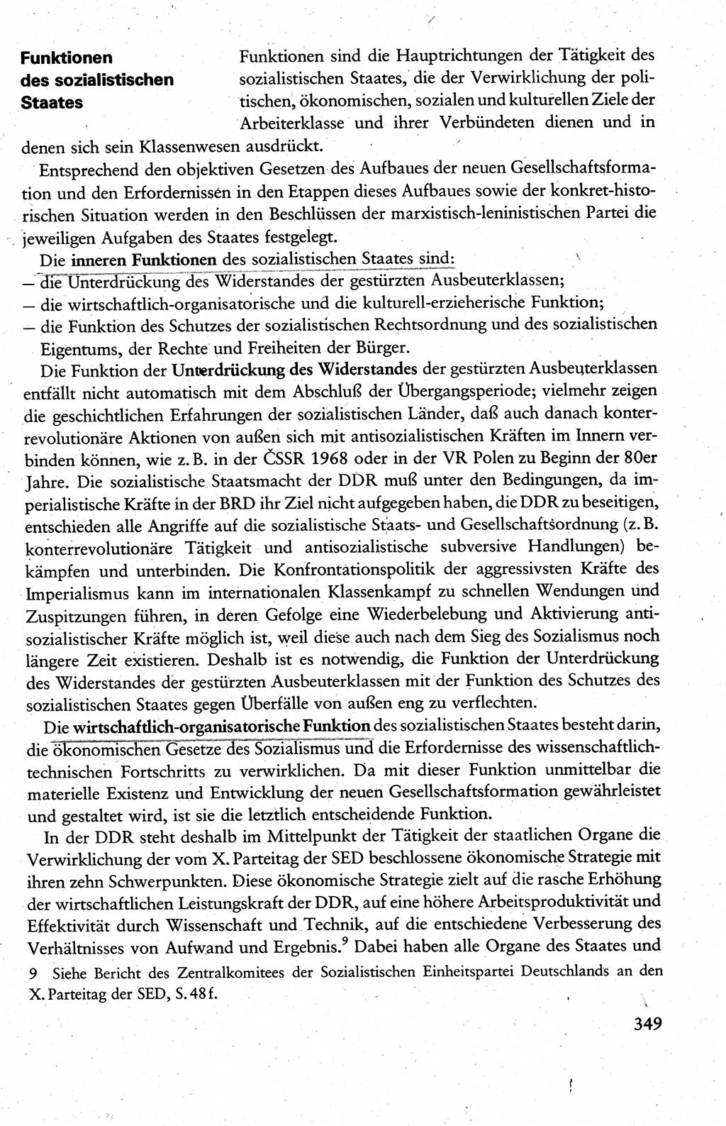 Wissenschaftlicher Kommunismus [Deutsche Demokratische Republik (DDR)], Lehrbuch für das marxistisch-leninistische Grundlagenstudium 1983, Seite 349 (Wiss. Komm. DDR Lb. 1983, S. 349)