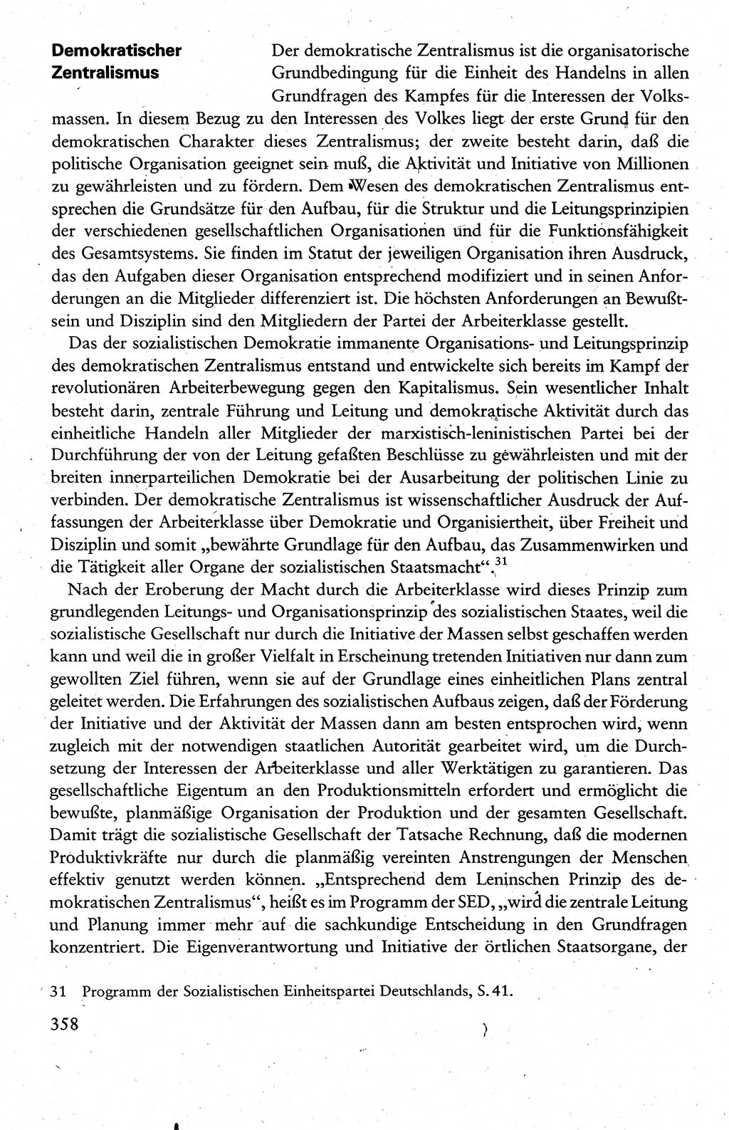 Wissenschaftlicher Kommunismus [Deutsche Demokratische Republik (DDR)], Lehrbuch für das marxistisch-leninistische Grundlagenstudium 1983, Seite 358 (Wiss. Komm. DDR Lb. 1983, S. 358)