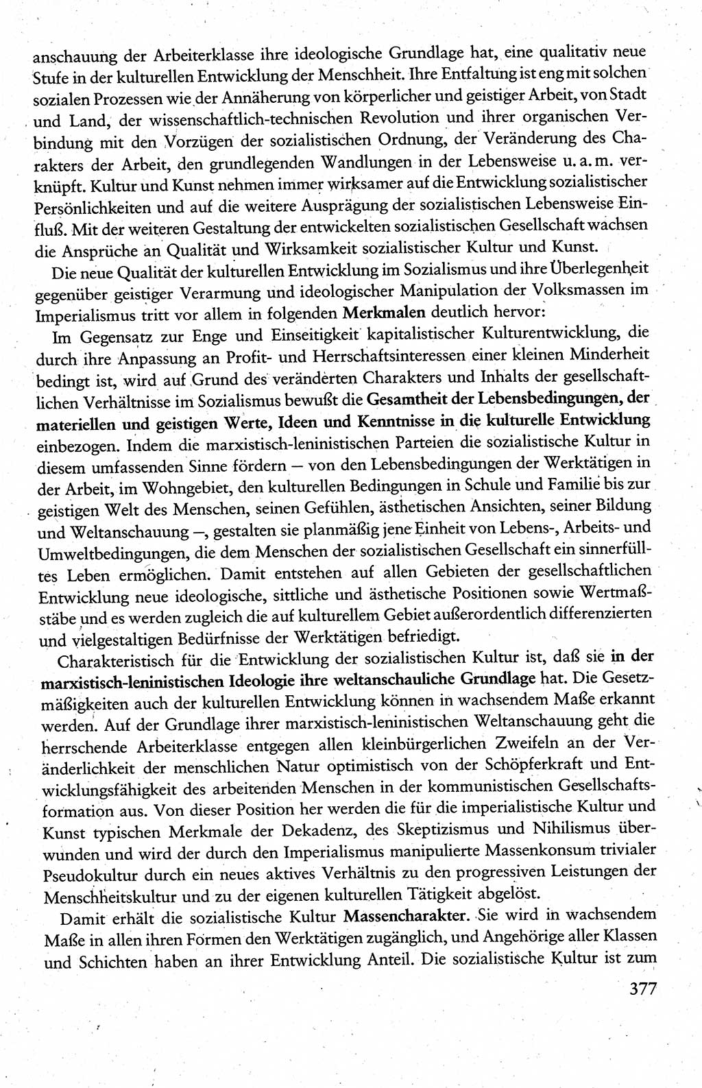 Wissenschaftlicher Kommunismus [Deutsche Demokratische Republik (DDR)], Lehrbuch für das marxistisch-leninistische Grundlagenstudium 1983, Seite 377 (Wiss. Komm. DDR Lb. 1983, S. 377)