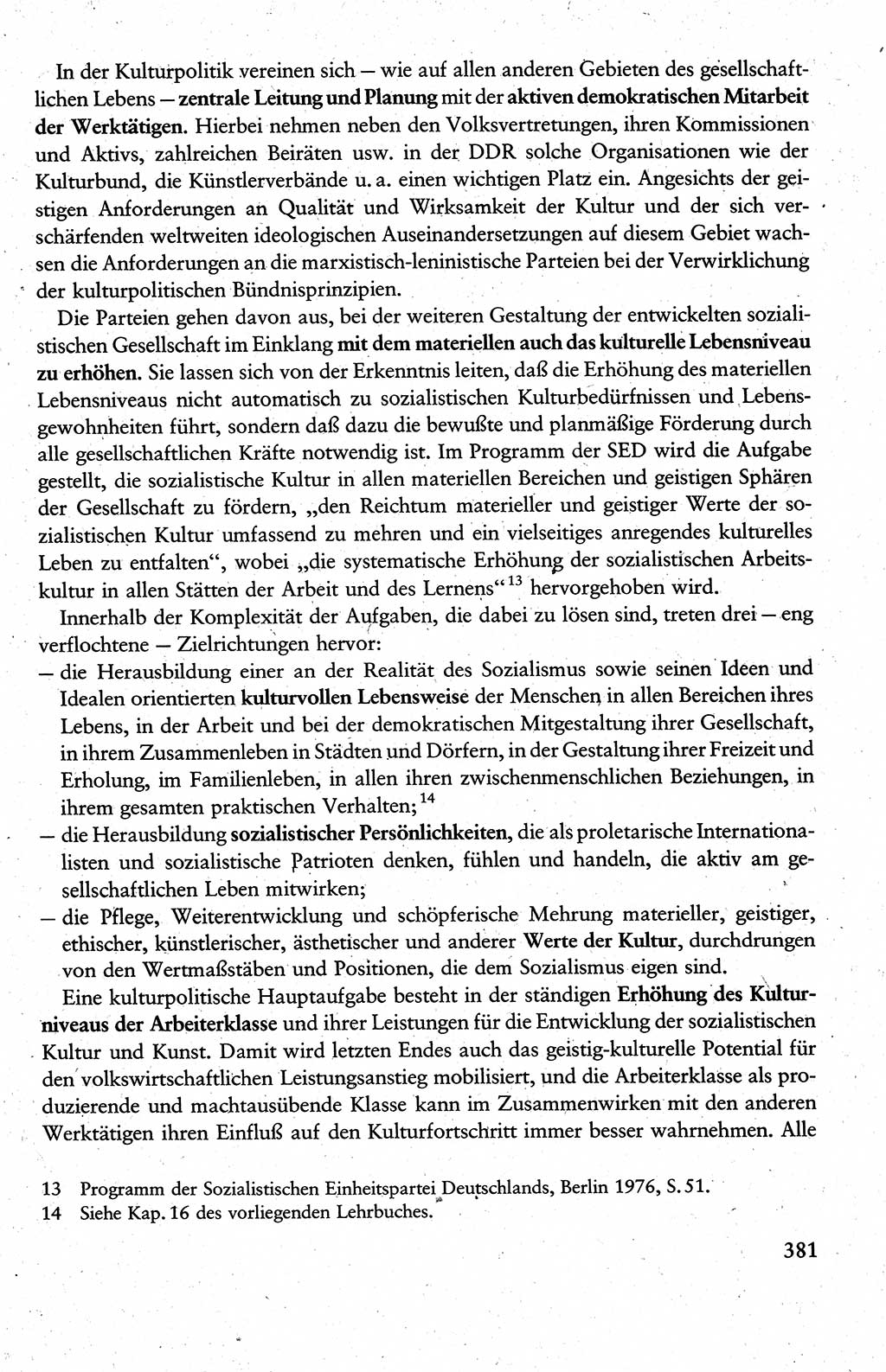 Wissenschaftlicher Kommunismus [Deutsche Demokratische Republik (DDR)], Lehrbuch für das marxistisch-leninistische Grundlagenstudium 1983, Seite 381 (Wiss. Komm. DDR Lb. 1983, S. 381)