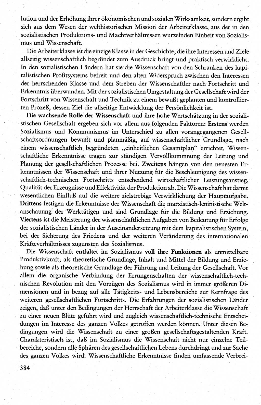 Wissenschaftlicher Kommunismus [Deutsche Demokratische Republik (DDR)], Lehrbuch für das marxistisch-leninistische Grundlagenstudium 1983, Seite 384 (Wiss. Komm. DDR Lb. 1983, S. 384)