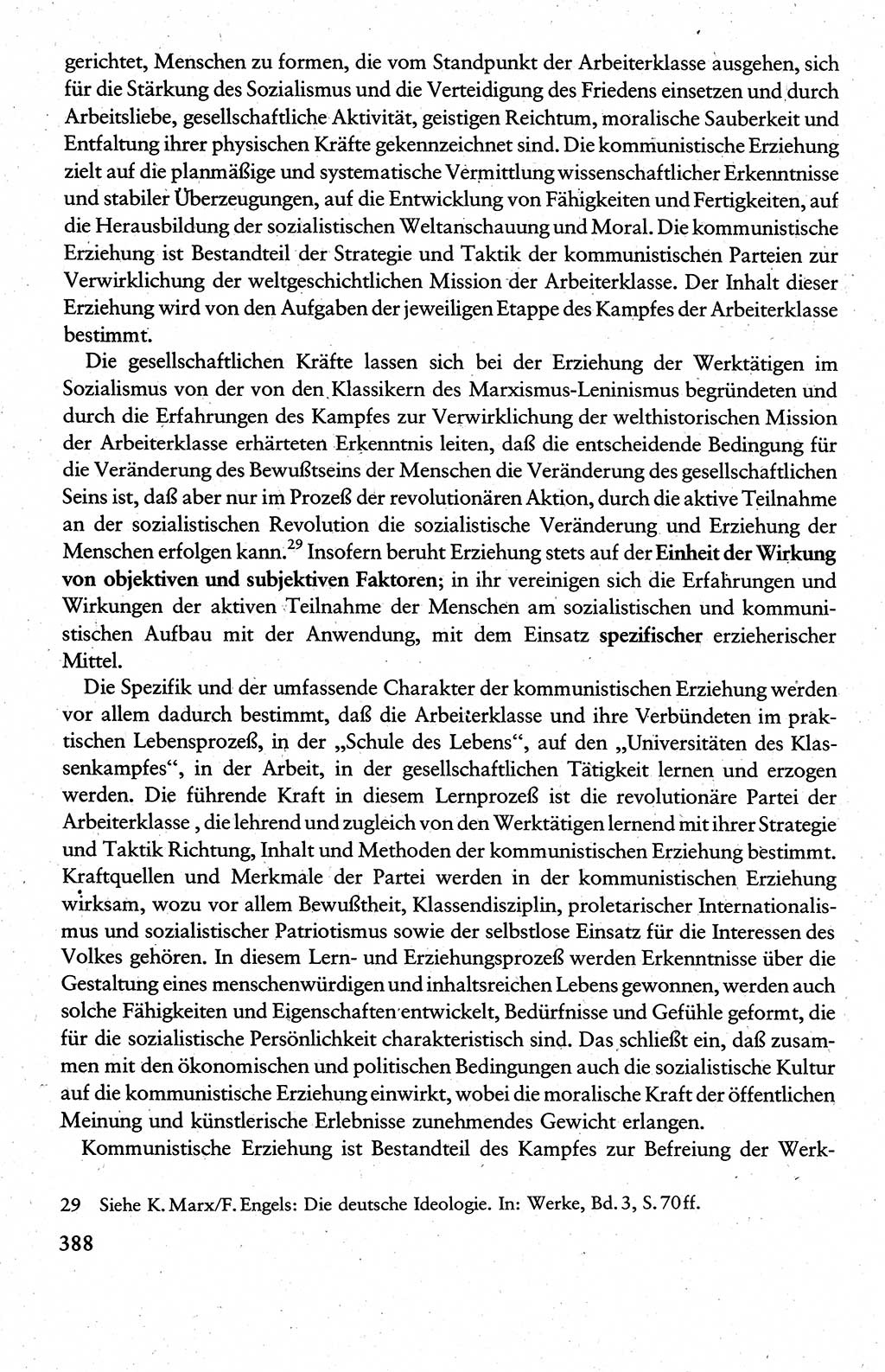 Wissenschaftlicher Kommunismus [Deutsche Demokratische Republik (DDR)], Lehrbuch für das marxistisch-leninistische Grundlagenstudium 1983, Seite 388 (Wiss. Komm. DDR Lb. 1983, S. 388)