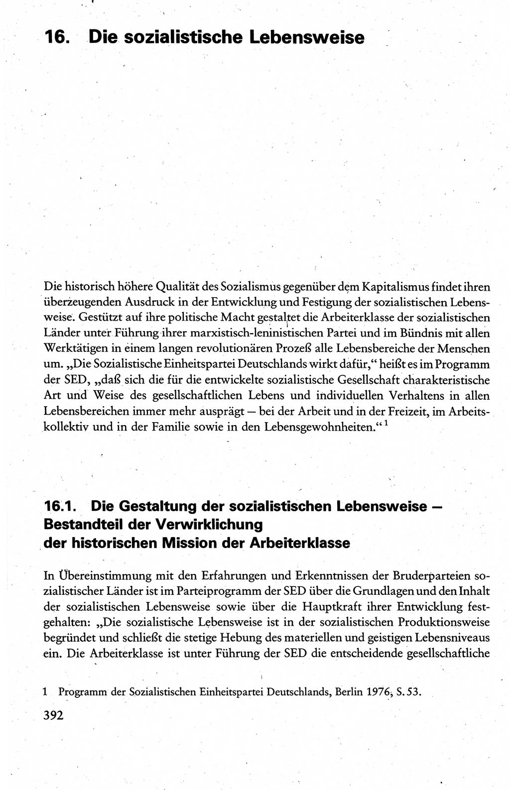 Wissenschaftlicher Kommunismus [Deutsche Demokratische Republik (DDR)], Lehrbuch für das marxistisch-leninistische Grundlagenstudium 1983, Seite 392 (Wiss. Komm. DDR Lb. 1983, S. 392)