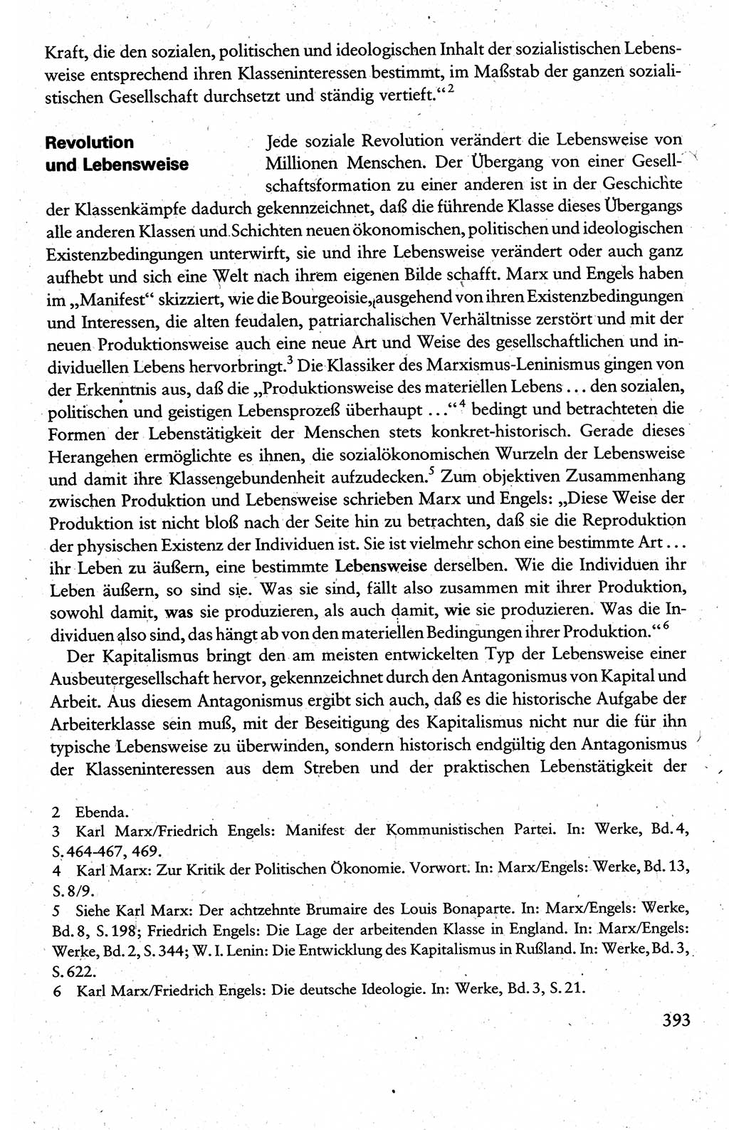Wissenschaftlicher Kommunismus [Deutsche Demokratische Republik (DDR)], Lehrbuch für das marxistisch-leninistische Grundlagenstudium 1983, Seite 393 (Wiss. Komm. DDR Lb. 1983, S. 393)