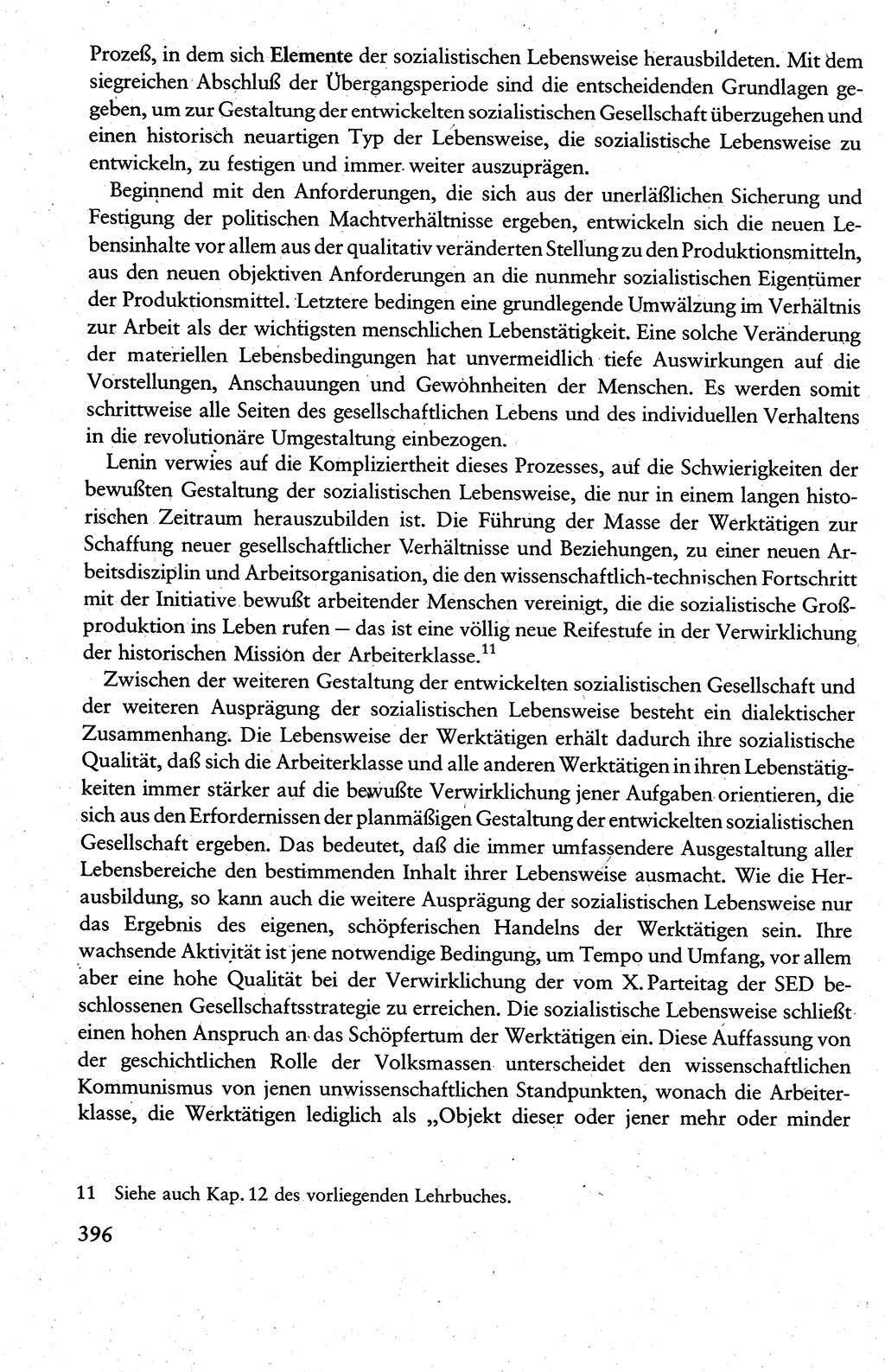 Wissenschaftlicher Kommunismus [Deutsche Demokratische Republik (DDR)], Lehrbuch für das marxistisch-leninistische Grundlagenstudium 1983, Seite 396 (Wiss. Komm. DDR Lb. 1983, S. 396)