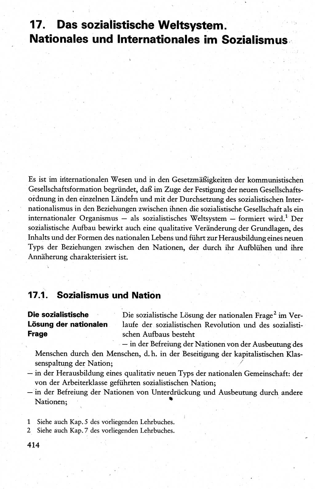 Wissenschaftlicher Kommunismus [Deutsche Demokratische Republik (DDR)], Lehrbuch für das marxistisch-leninistische Grundlagenstudium 1983, Seite 414 (Wiss. Komm. DDR Lb. 1983, S. 414)