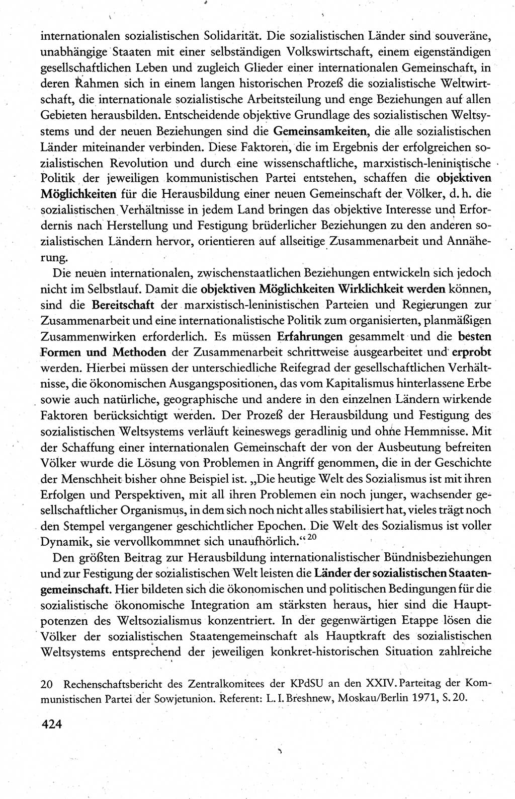 Wissenschaftlicher Kommunismus [Deutsche Demokratische Republik (DDR)], Lehrbuch für das marxistisch-leninistische Grundlagenstudium 1983, Seite 424 (Wiss. Komm. DDR Lb. 1983, S. 424)