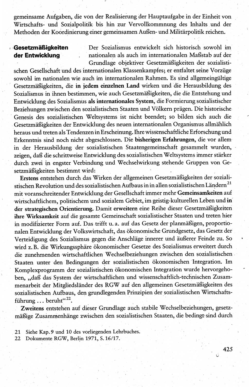 Wissenschaftlicher Kommunismus [Deutsche Demokratische Republik (DDR)], Lehrbuch für das marxistisch-leninistische Grundlagenstudium 1983, Seite 425 (Wiss. Komm. DDR Lb. 1983, S. 425)