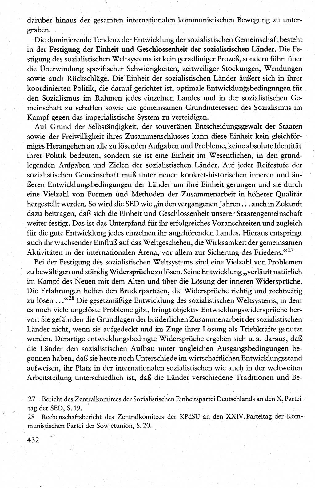 Wissenschaftlicher Kommunismus [Deutsche Demokratische Republik (DDR)], Lehrbuch für das marxistisch-leninistische Grundlagenstudium 1983, Seite 432 (Wiss. Komm. DDR Lb. 1983, S. 432)