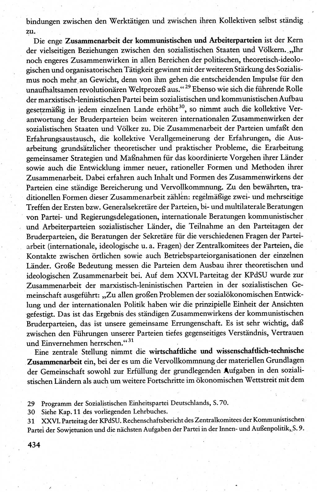 Wissenschaftlicher Kommunismus [Deutsche Demokratische Republik (DDR)], Lehrbuch für das marxistisch-leninistische Grundlagenstudium 1983, Seite 434 (Wiss. Komm. DDR Lb. 1983, S. 434)