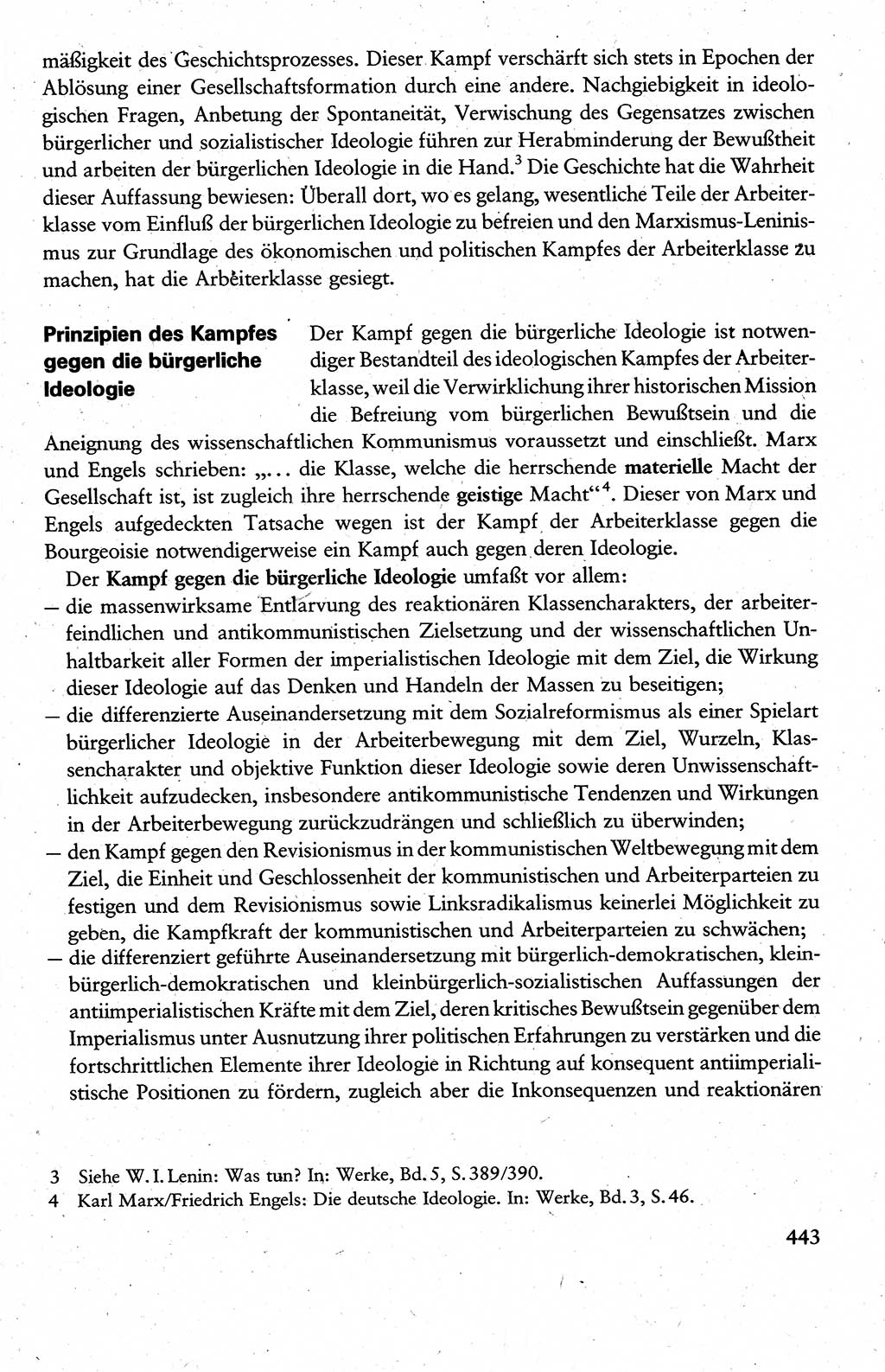 Wissenschaftlicher Kommunismus [Deutsche Demokratische Republik (DDR)], Lehrbuch für das marxistisch-leninistische Grundlagenstudium 1983, Seite 443 (Wiss. Komm. DDR Lb. 1983, S. 443)