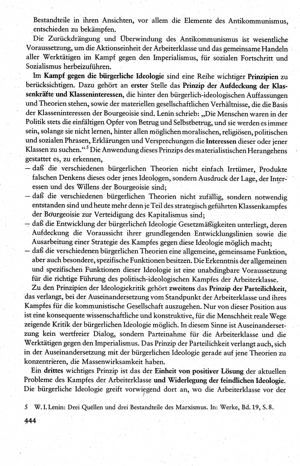 Wissenschaftlicher Kommunismus [Deutsche Demokratische Republik (DDR)], Lehrbuch für das marxistisch-leninistische Grundlagenstudium 1983, Seite 444 (Wiss. Komm. DDR Lb. 1983, S. 444)