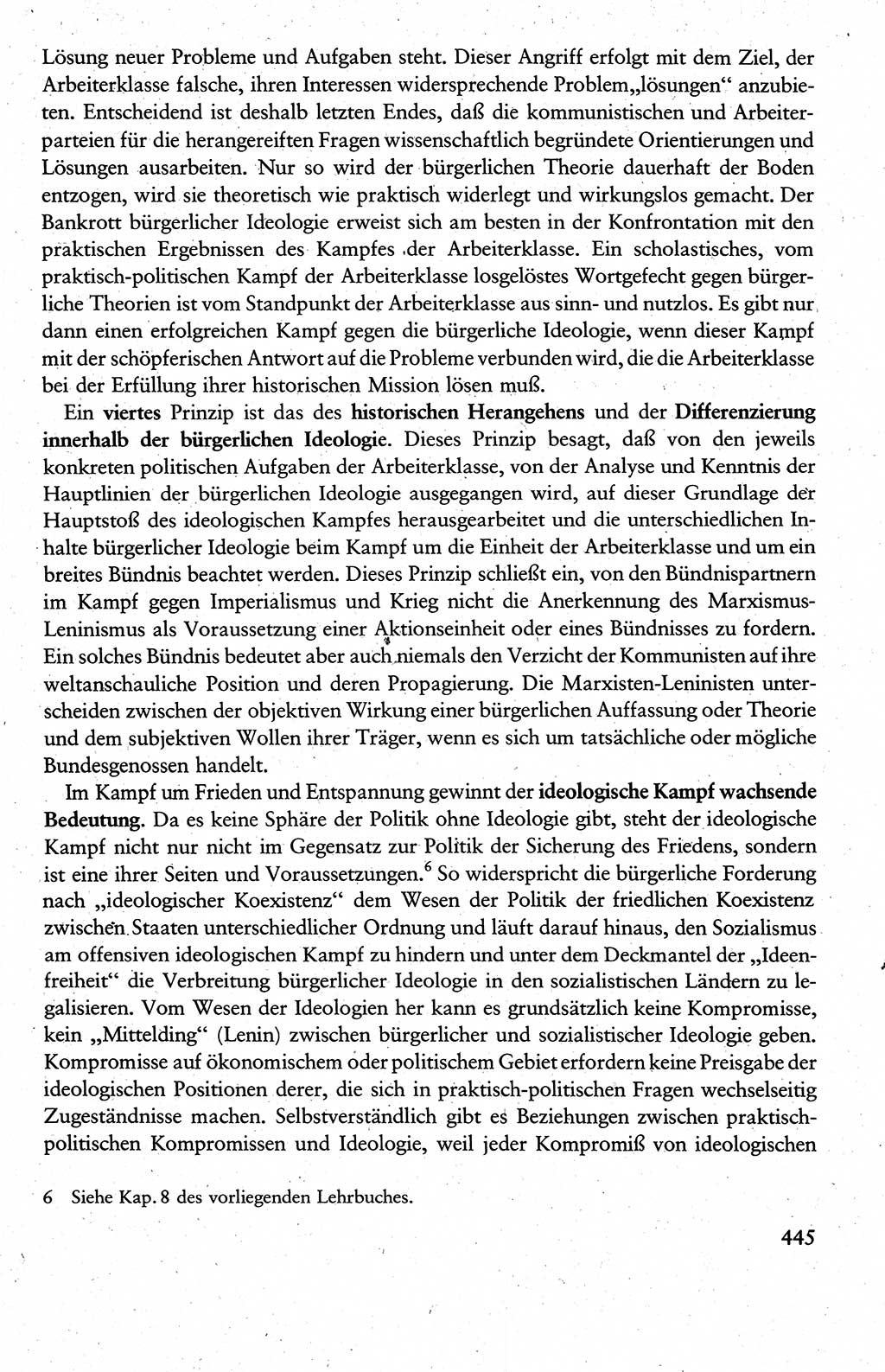 Wissenschaftlicher Kommunismus [Deutsche Demokratische Republik (DDR)], Lehrbuch für das marxistisch-leninistische Grundlagenstudium 1983, Seite 445 (Wiss. Komm. DDR Lb. 1983, S. 445)