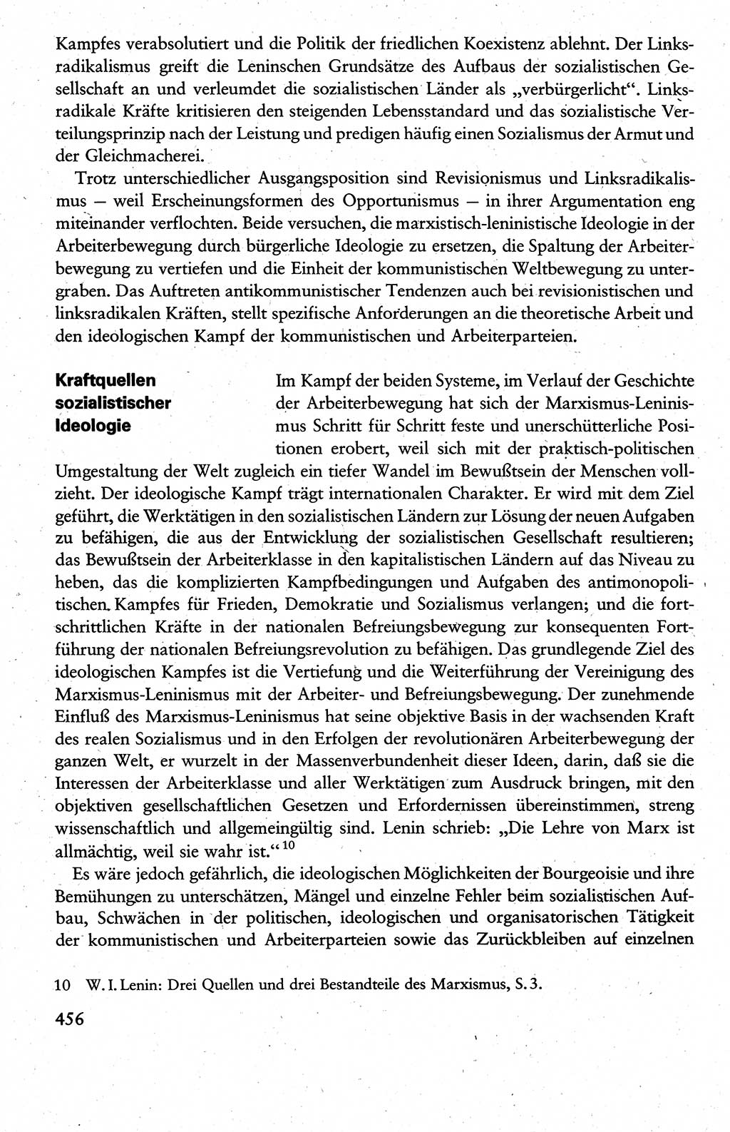 Wissenschaftlicher Kommunismus [Deutsche Demokratische Republik (DDR)], Lehrbuch für das marxistisch-leninistische Grundlagenstudium 1983, Seite 456 (Wiss. Komm. DDR Lb. 1983, S. 456)