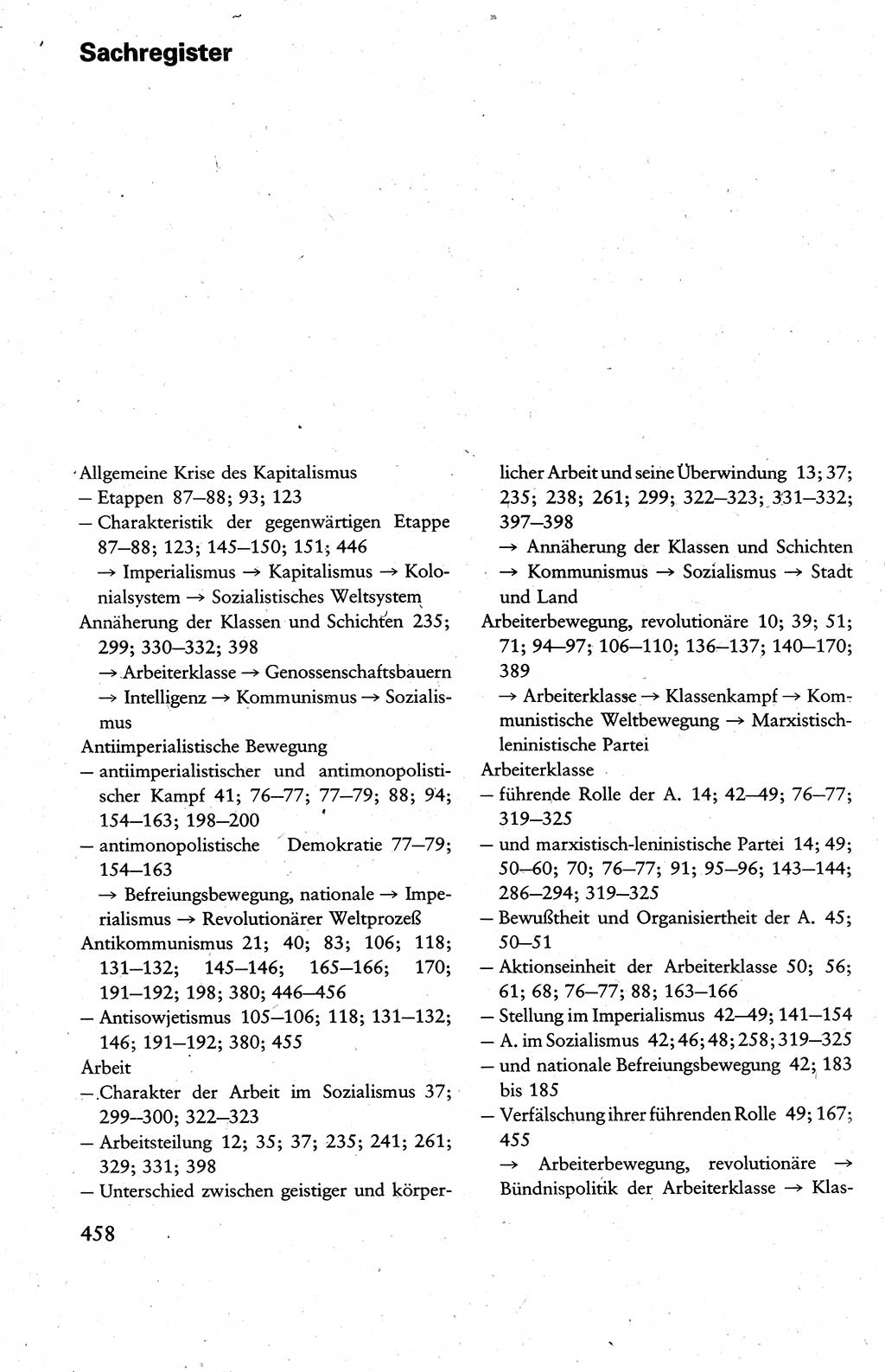 Wissenschaftlicher Kommunismus [Deutsche Demokratische Republik (DDR)], Lehrbuch für das marxistisch-leninistische Grundlagenstudium 1983, Seite 458 (Wiss. Komm. DDR Lb. 1983, S. 458)