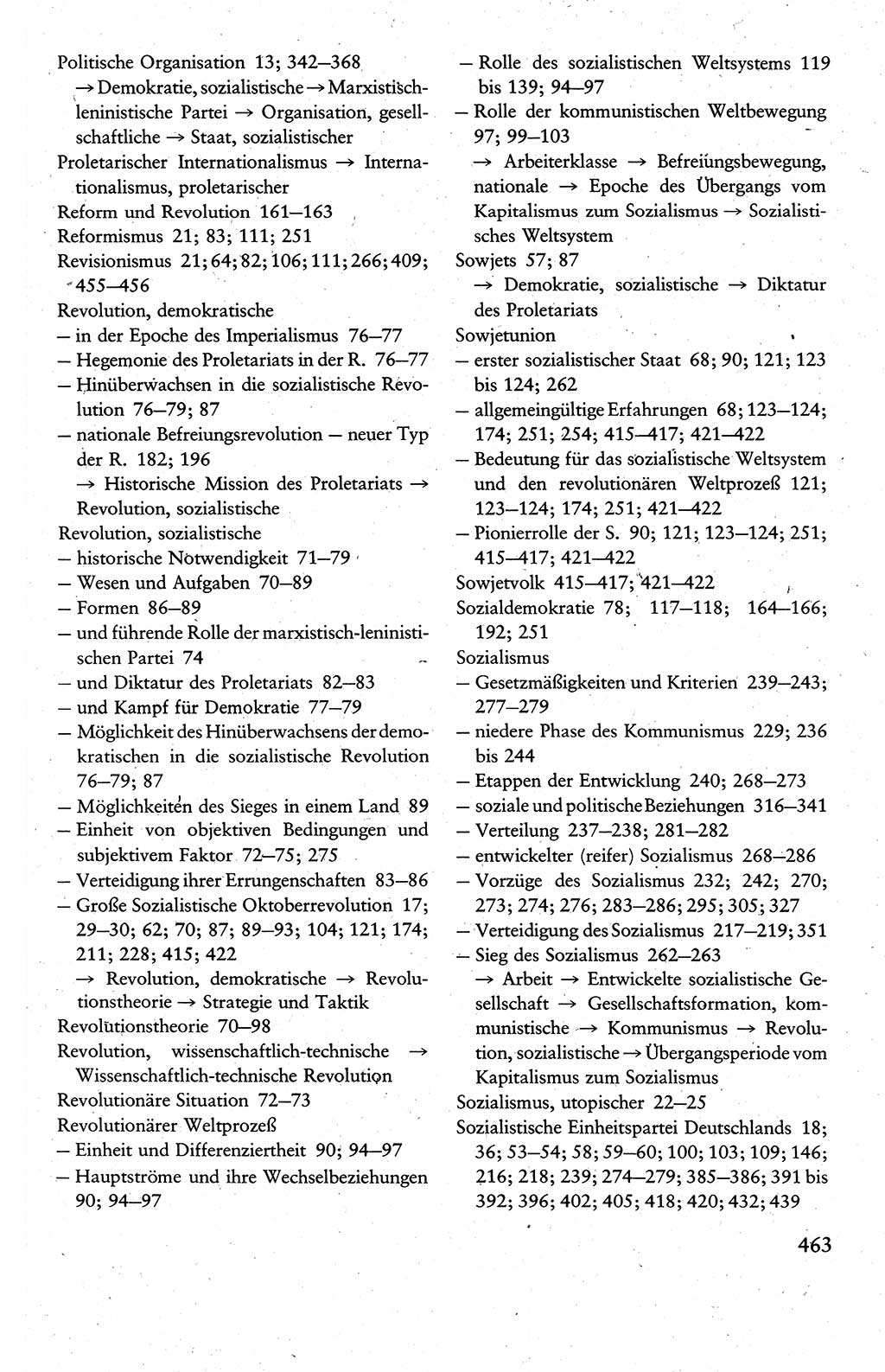 Wissenschaftlicher Kommunismus [Deutsche Demokratische Republik (DDR)], Lehrbuch für das marxistisch-leninistische Grundlagenstudium 1983, Seite 463 (Wiss. Komm. DDR Lb. 1983, S. 463)
