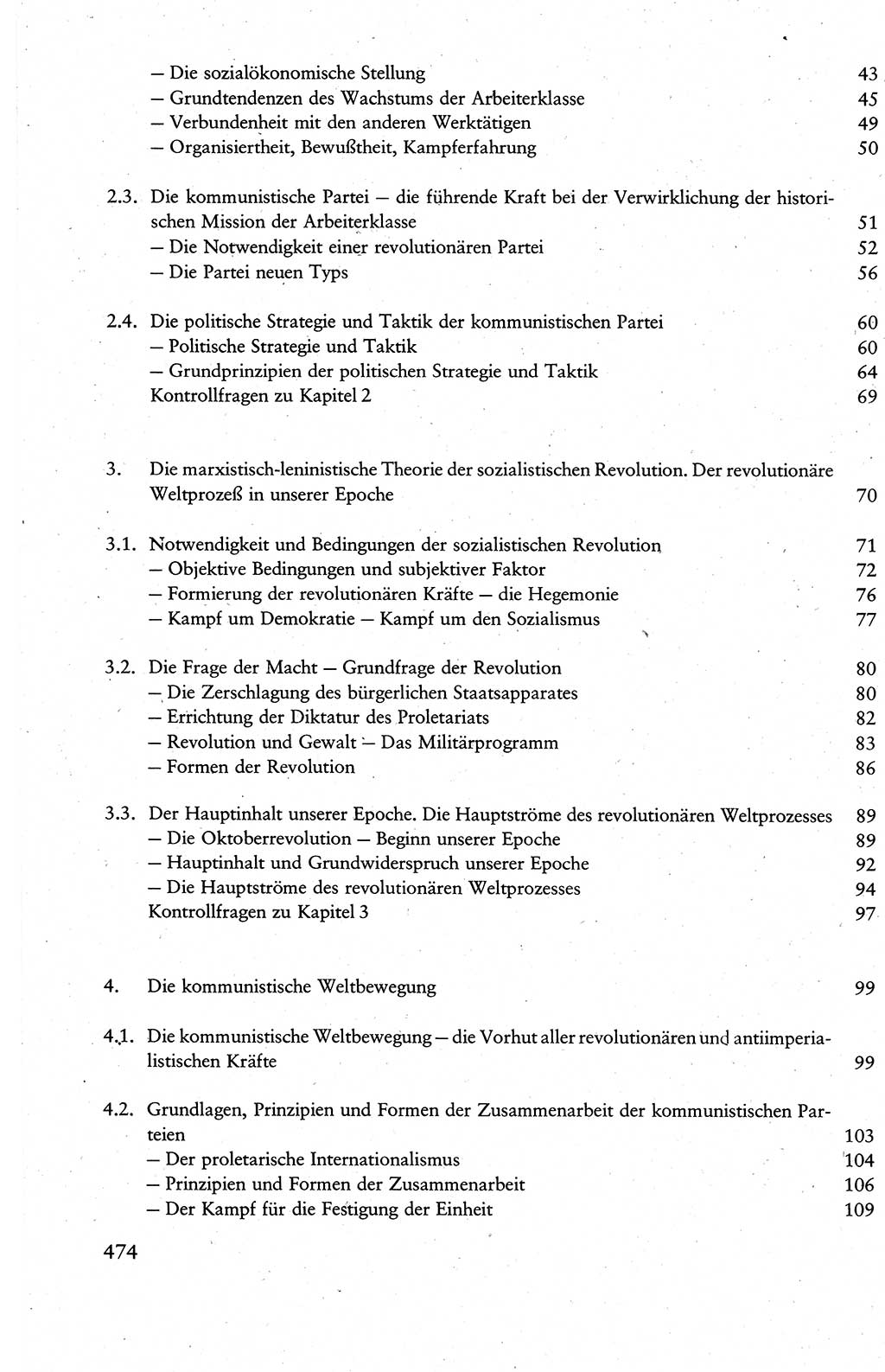 Wissenschaftlicher Kommunismus [Deutsche Demokratische Republik (DDR)], Lehrbuch für das marxistisch-leninistische Grundlagenstudium 1983, Seite 474 (Wiss. Komm. DDR Lb. 1983, S. 474)