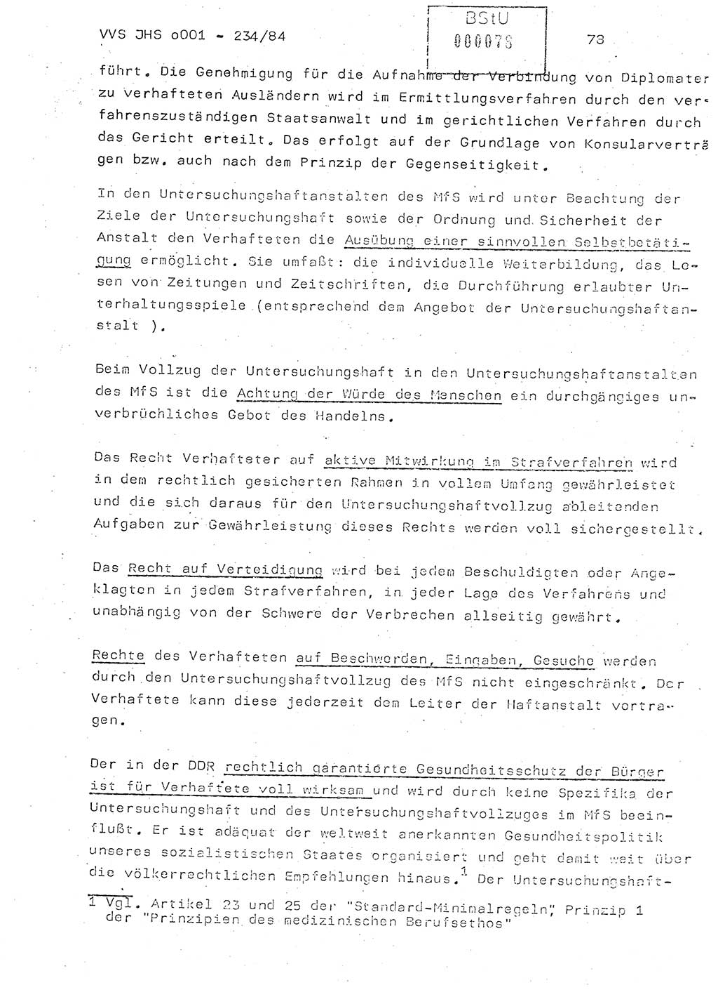 Dissertation Oberst Siegfried Rataizick (Abt. ⅩⅣ), Oberstleutnant Volkmar Heinz (Abt. ⅩⅣ), Oberstleutnant Werner Stein (HA Ⅸ), Hauptmann Heinz Conrad (JHS), Ministerium für Staatssicherheit (MfS) [Deutsche Demokratische Republik (DDR)], Juristische Hochschule (JHS), Vertrauliche Verschlußsache (VVS) o001-234/84, Potsdam 1984, Seite 78 (Diss. MfS DDR JHS VVS o001-234/84 1984, S. 78)