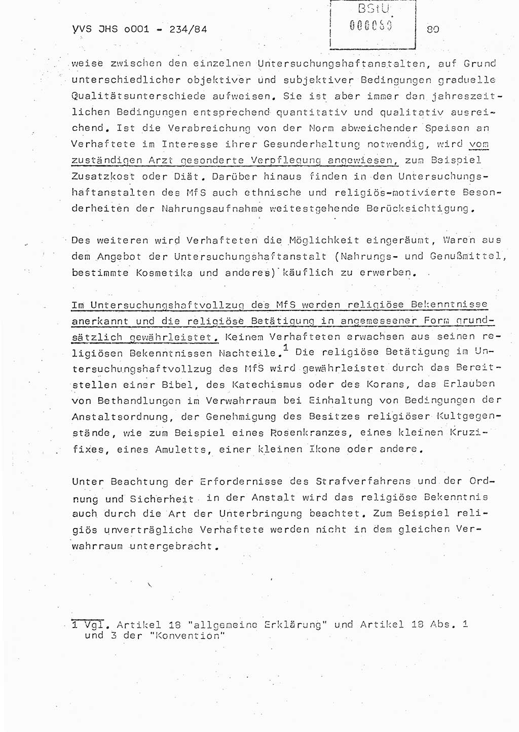 Dissertation Oberst Siegfried Rataizick (Abt. ⅩⅣ), Oberstleutnant Volkmar Heinz (Abt. ⅩⅣ), Oberstleutnant Werner Stein (HA Ⅸ), Hauptmann Heinz Conrad (JHS), Ministerium für Staatssicherheit (MfS) [Deutsche Demokratische Republik (DDR)], Juristische Hochschule (JHS), Vertrauliche Verschlußsache (VVS) o001-234/84, Potsdam 1984, Seite 80 (Diss. MfS DDR JHS VVS o001-234/84 1984, S. 80)