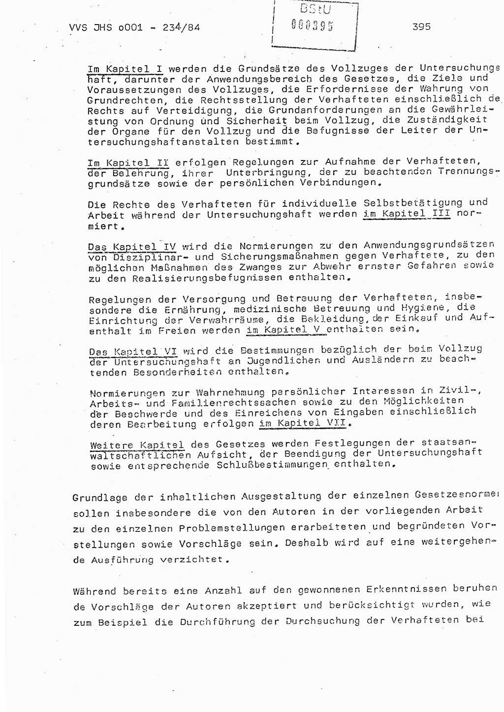 Dissertation Oberst Siegfried Rataizick (Abt. ⅩⅣ), Oberstleutnant Volkmar Heinz (Abt. ⅩⅣ), Oberstleutnant Werner Stein (HA Ⅸ), Hauptmann Heinz Conrad (JHS), Ministerium für Staatssicherheit (MfS) [Deutsche Demokratische Republik (DDR)], Juristische Hochschule (JHS), Vertrauliche Verschlußsache (VVS) o001-234/84, Potsdam 1984, Seite 395 (Diss. MfS DDR JHS VVS o001-234/84 1984, S. 395)