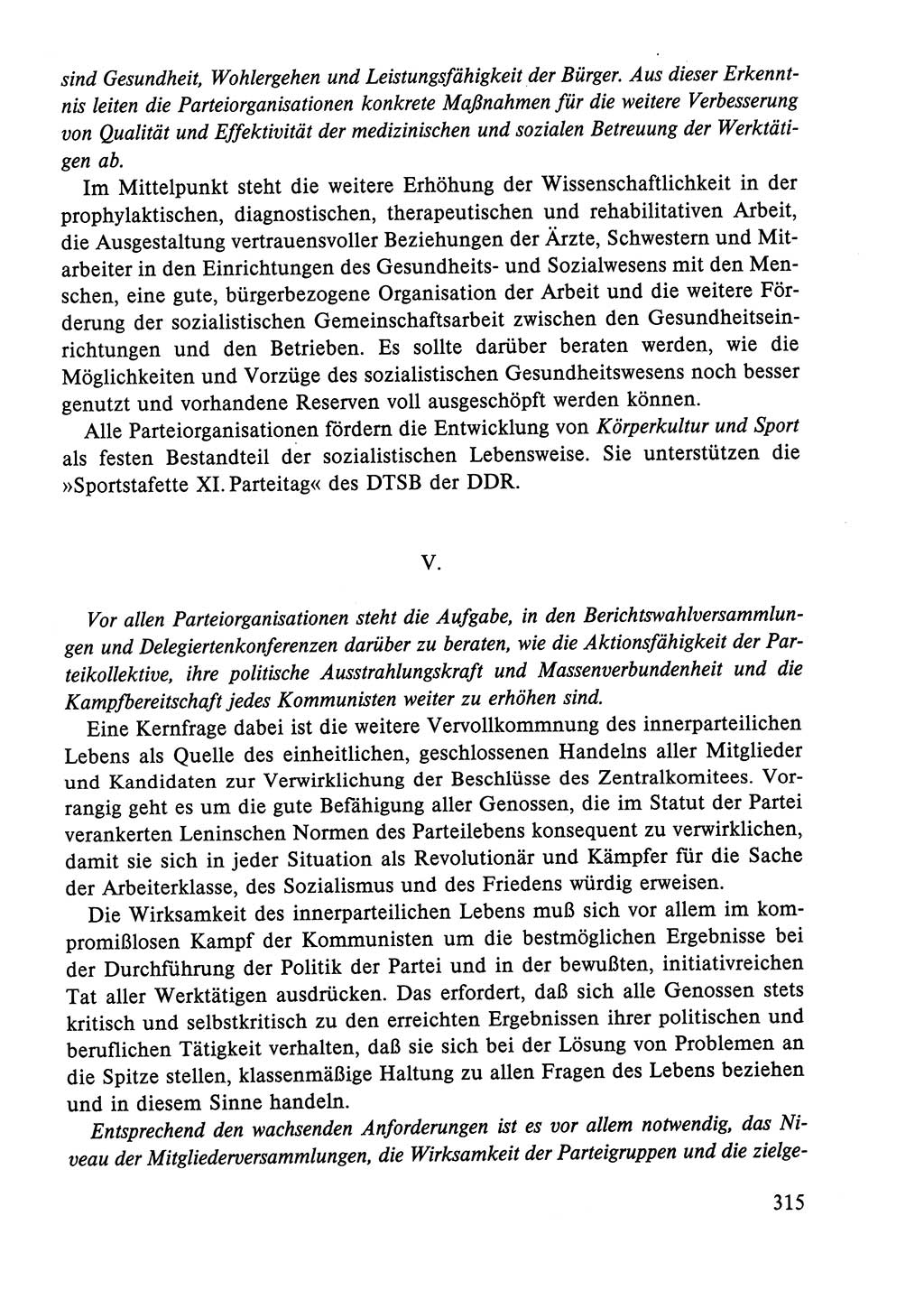 Dokumente der Sozialistischen Einheitspartei Deutschlands (SED) [Deutsche Demokratische Republik (DDR)] 1984-1985, Seite 112 (Dok. SED DDR 1984-1985, S. 112)