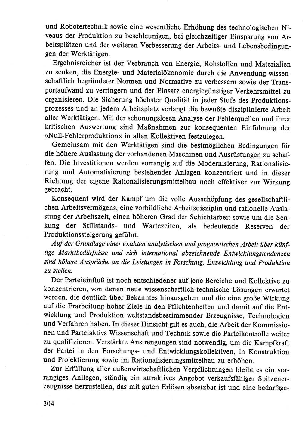 Dokumente der Sozialistischen Einheitspartei Deutschlands (SED) [Deutsche Demokratische Republik (DDR)] 1984-1985, Seite 123 (Dok. SED DDR 1984-1985, S. 123)