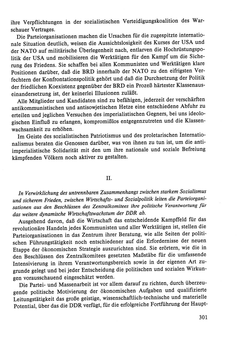 Dokumente der Sozialistischen Einheitspartei Deutschlands (SED) [Deutsche Demokratische Republik (DDR)] 1984-1985, Seite 126 (Dok. SED DDR 1984-1985, S. 126)