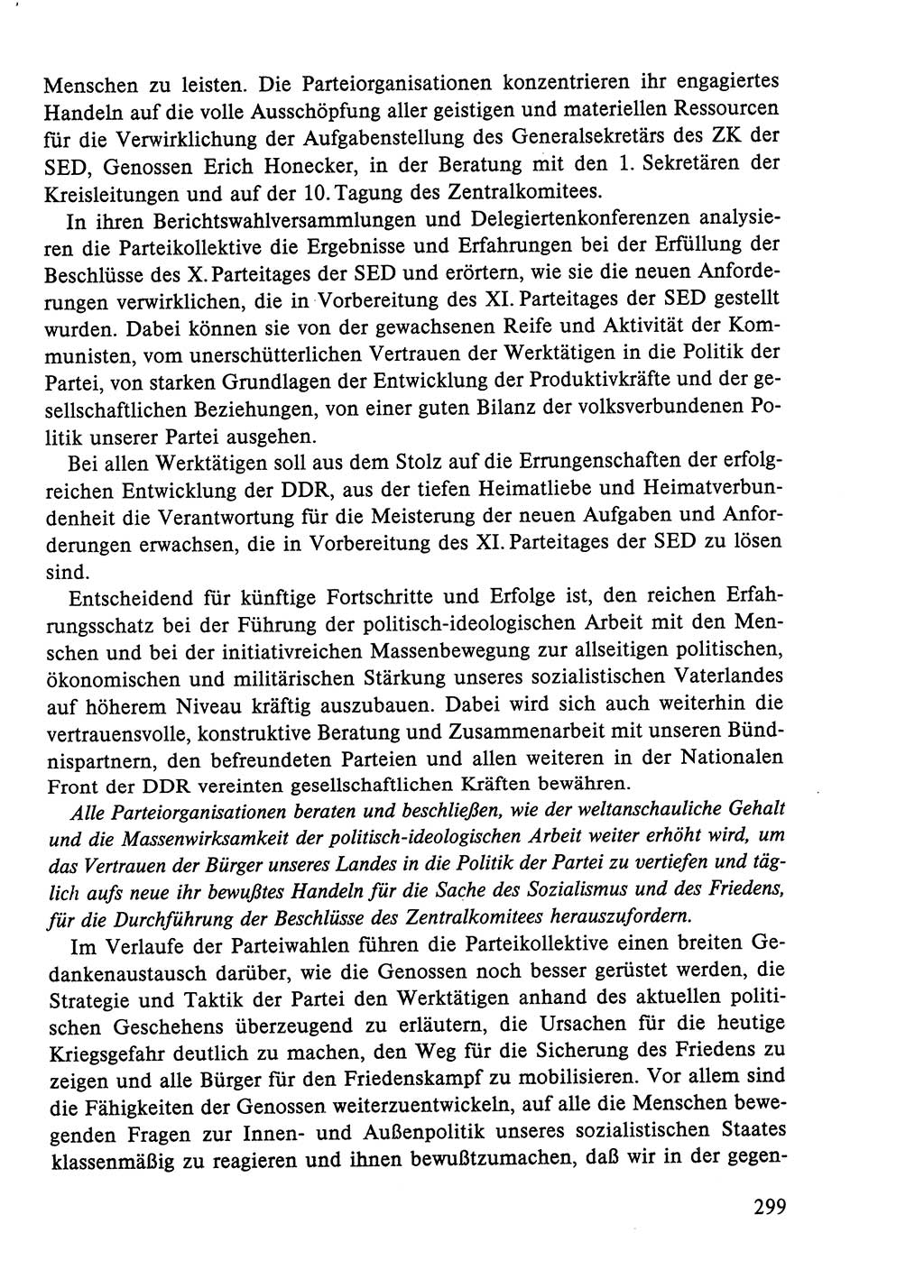 Dokumente der Sozialistischen Einheitspartei Deutschlands (SED) [Deutsche Demokratische Republik (DDR)] 1984-1985, Seite 128 (Dok. SED DDR 1984-1985, S. 128)