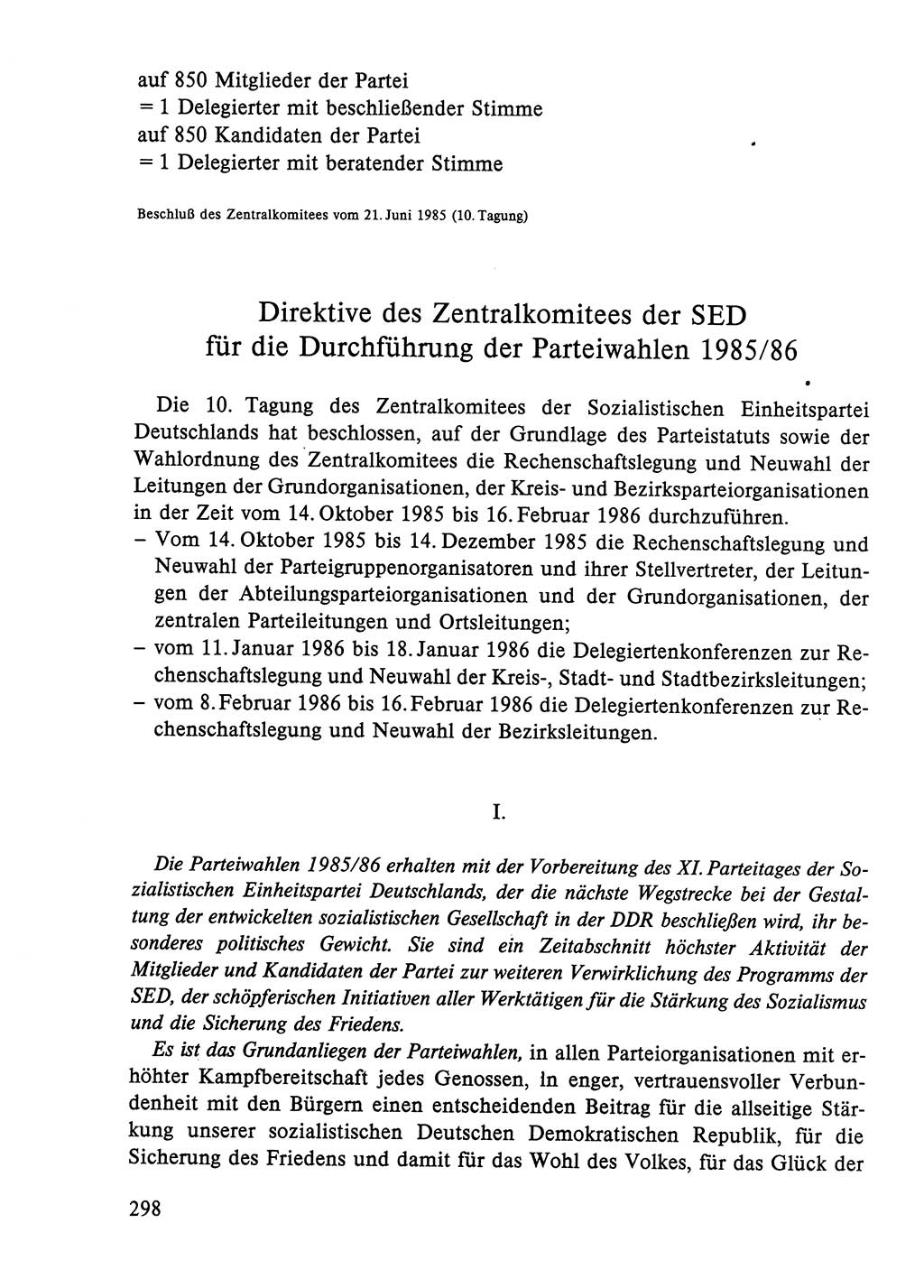 Dokumente der Sozialistischen Einheitspartei Deutschlands (SED) [Deutsche Demokratische Republik (DDR)] 1984-1985, Seite 129 (Dok. SED DDR 1984-1985, S. 129)