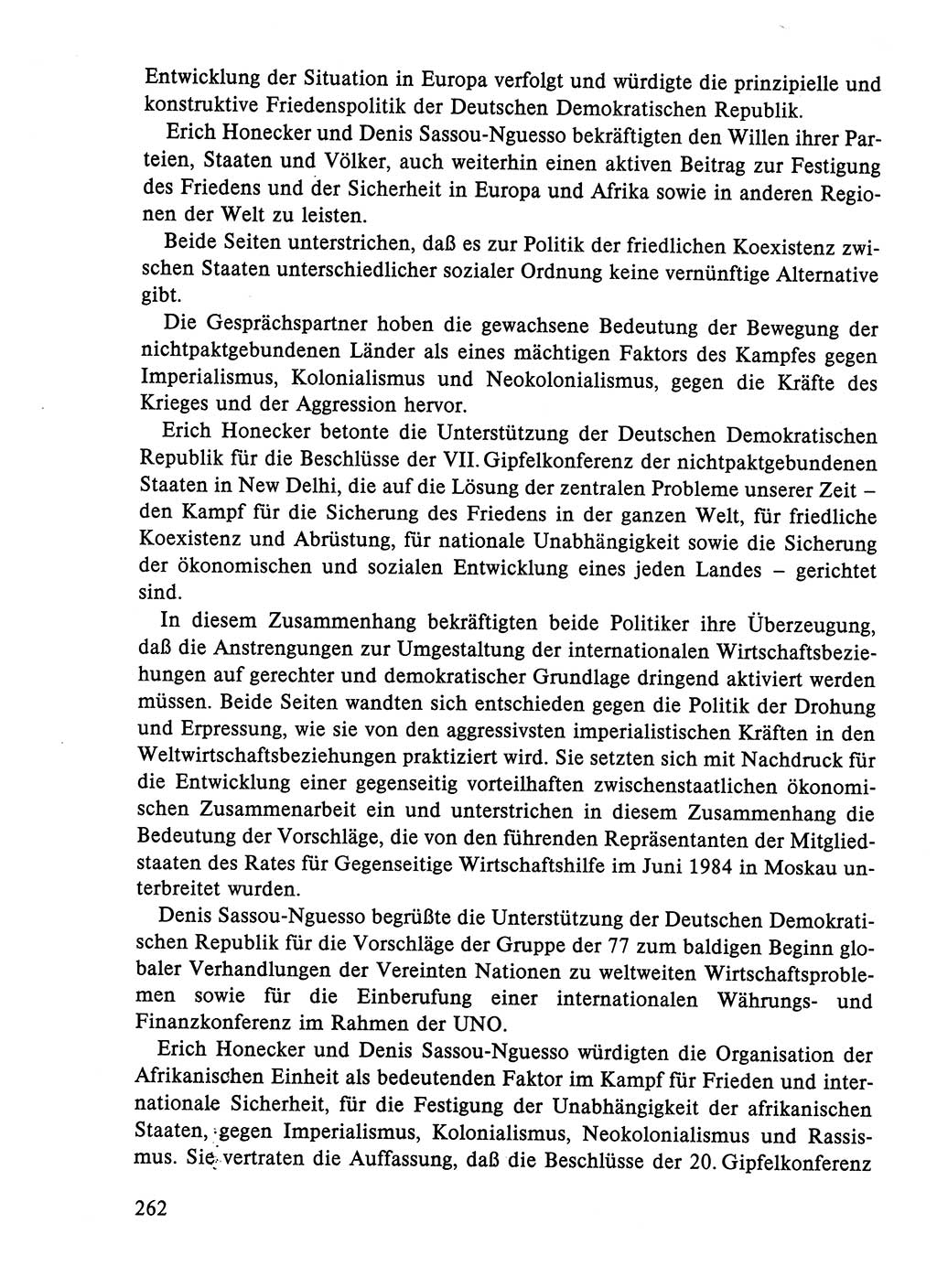 Dokumente der Sozialistischen Einheitspartei Deutschlands (SED) [Deutsche Demokratische Republik (DDR)] 1984-1985, Seite 165 (Dok. SED DDR 1984-1985, S. 165)