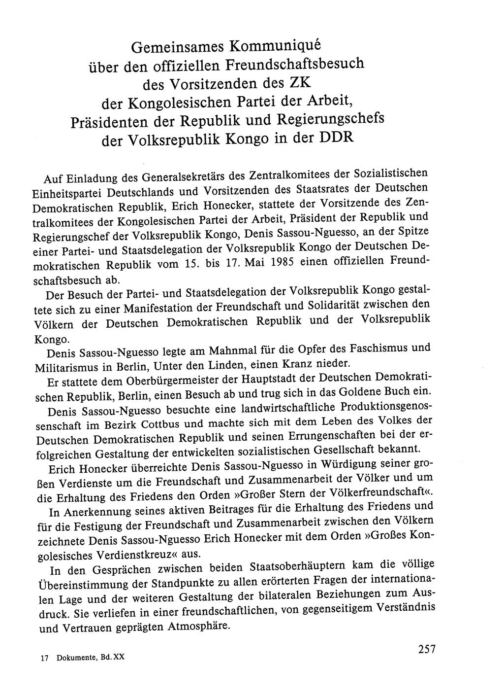 Dokumente der Sozialistischen Einheitspartei Deutschlands (SED) [Deutsche Demokratische Republik (DDR)] 1984-1985, Seite 170 (Dok. SED DDR 1984-1985, S. 170)