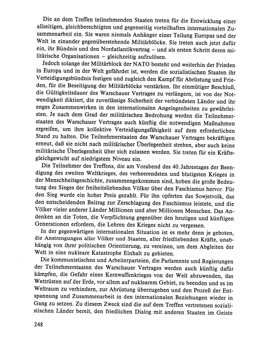 Dokumente der Sozialistischen Einheitspartei Deutschlands (SED) [Deutsche Demokratische Republik (DDR)] 1984-1985, Seite 179 (Dok. SED DDR 1984-1985, S. 179)