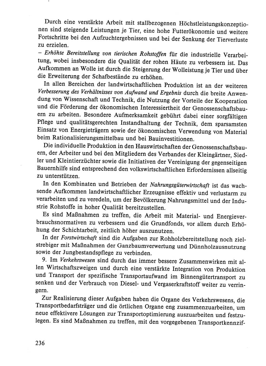 Dokumente der Sozialistischen Einheitspartei Deutschlands (SED) [Deutsche Demokratische Republik (DDR)] 1984-1985, Seite 191 (Dok. SED DDR 1984-1985, S. 191)