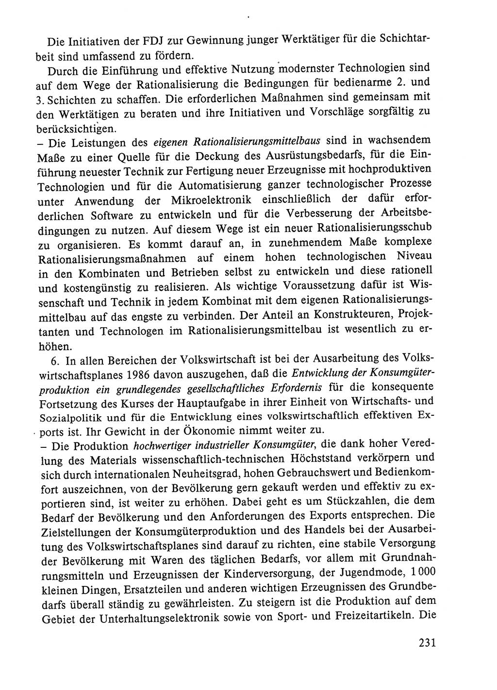 Dokumente der Sozialistischen Einheitspartei Deutschlands (SED) [Deutsche Demokratische Republik (DDR)] 1984-1985, Seite 196 (Dok. SED DDR 1984-1985, S. 196)