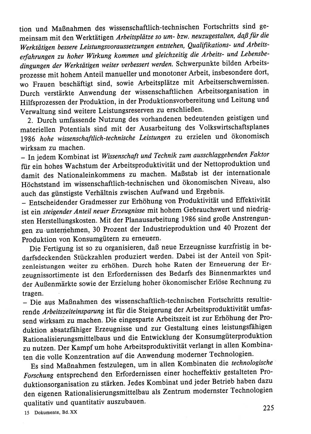 Dokumente der Sozialistischen Einheitspartei Deutschlands (SED) [Deutsche Demokratische Republik (DDR)] 1984-1985, Seite 202 (Dok. SED DDR 1984-1985, S. 202)