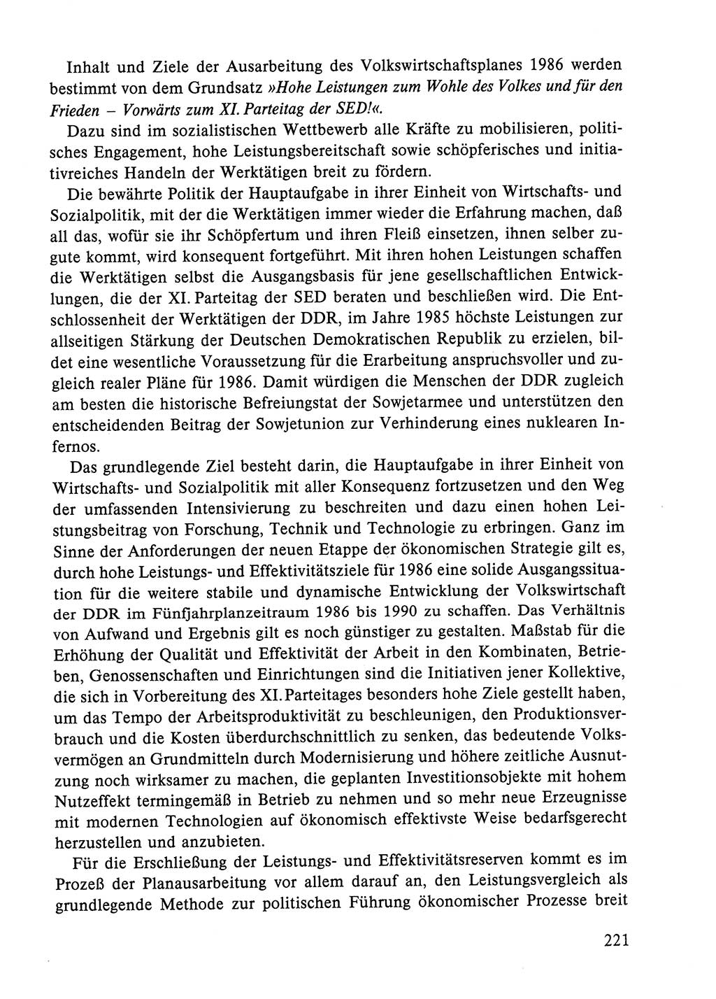 Dokumente der Sozialistischen Einheitspartei Deutschlands (SED) [Deutsche Demokratische Republik (DDR)] 1984-1985, Seite 206 (Dok. SED DDR 1984-1985, S. 206)
