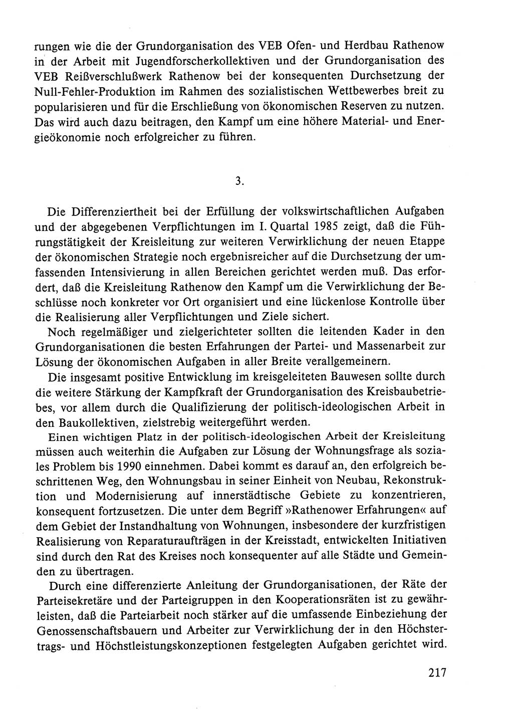 Dokumente der Sozialistischen Einheitspartei Deutschlands (SED) [Deutsche Demokratische Republik (DDR)] 1984-1985, Seite 210 (Dok. SED DDR 1984-1985, S. 210)