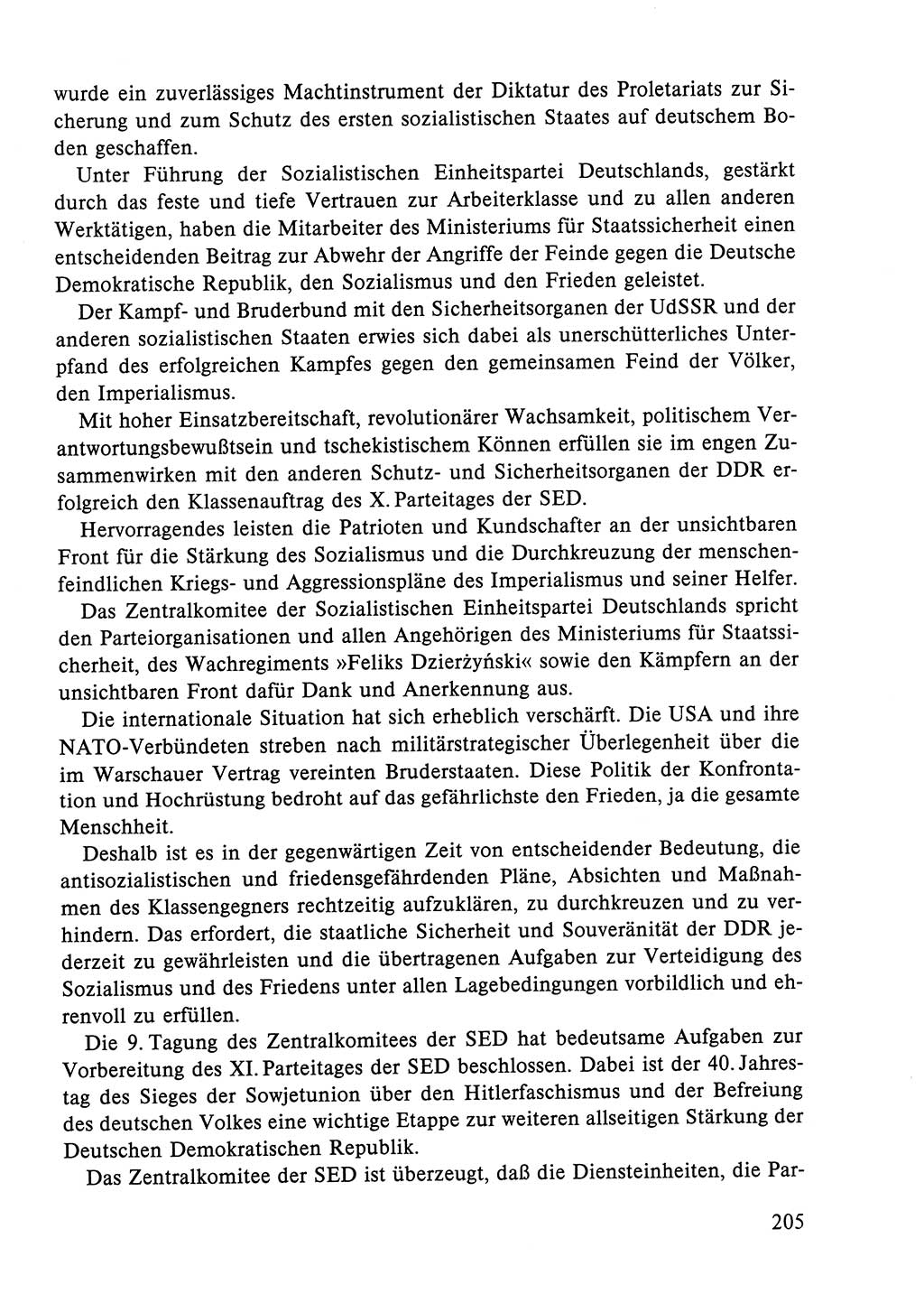 Dokumente der Sozialistischen Einheitspartei Deutschlands (SED) [Deutsche Demokratische Republik (DDR)] 1984-1985, Seite 222 (Dok. SED DDR 1984-1985, S. 222)