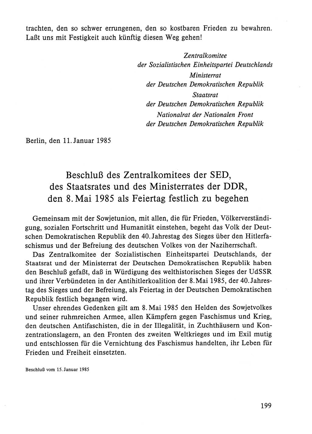 Dokumente der Sozialistischen Einheitspartei Deutschlands (SED) [Deutsche Demokratische Republik (DDR)] 1984-1985, Seite 228 (Dok. SED DDR 1984-1985, S. 228)