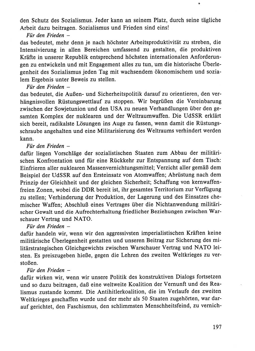 Dokumente der Sozialistischen Einheitspartei Deutschlands (SED) [Deutsche Demokratische Republik (DDR)] 1984-1985, Seite 230 (Dok. SED DDR 1984-1985, S. 230)