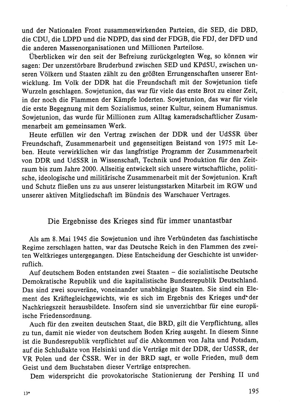 Dokumente der Sozialistischen Einheitspartei Deutschlands (SED) [Deutsche Demokratische Republik (DDR)] 1984-1985, Seite 232 (Dok. SED DDR 1984-1985, S. 232)