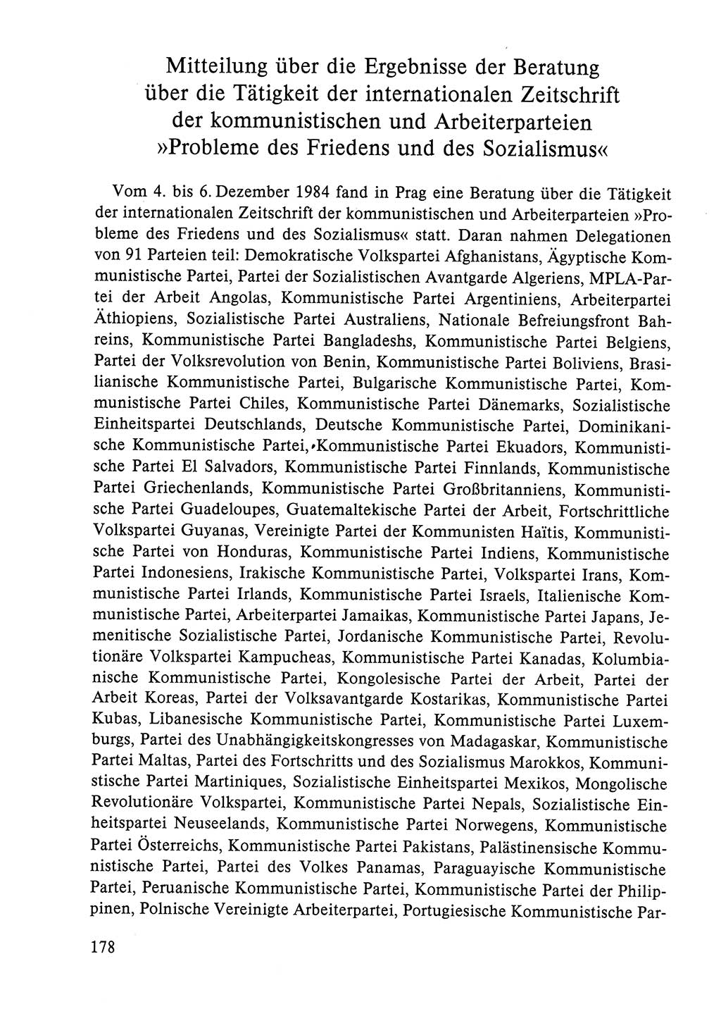 Dokumente der Sozialistischen Einheitspartei Deutschlands (SED) [Deutsche Demokratische Republik (DDR)] 1984-1985, Seite 249 (Dok. SED DDR 1984-1985, S. 249)