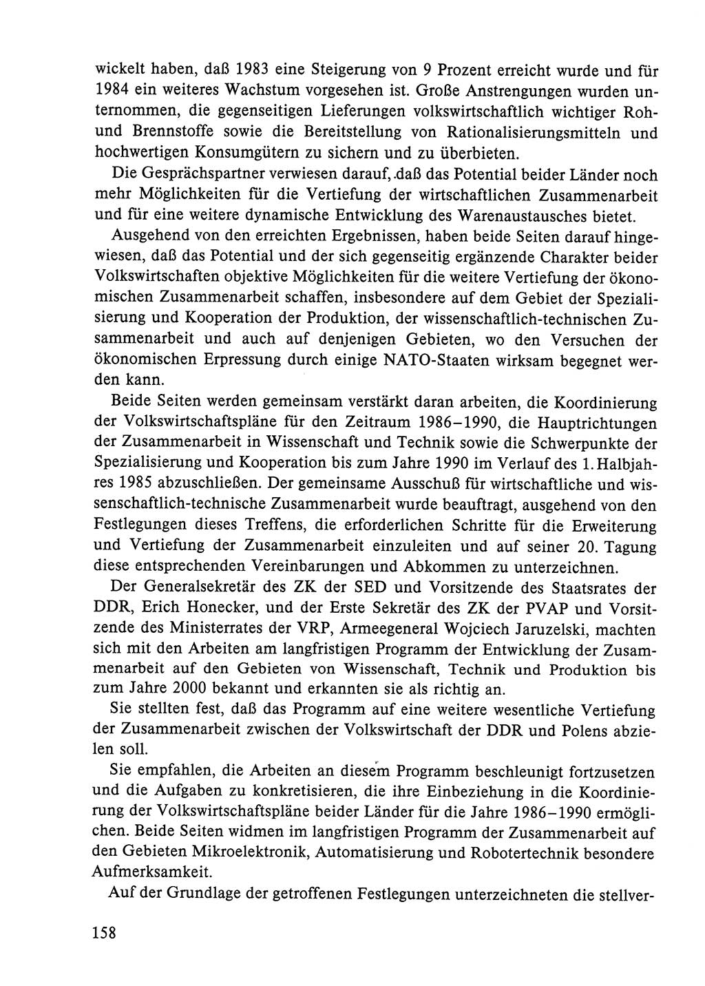 Dokumente der Sozialistischen Einheitspartei Deutschlands (SED) [Deutsche Demokratische Republik (DDR)] 1984-1985, Seite 269 (Dok. SED DDR 1984-1985, S. 269)