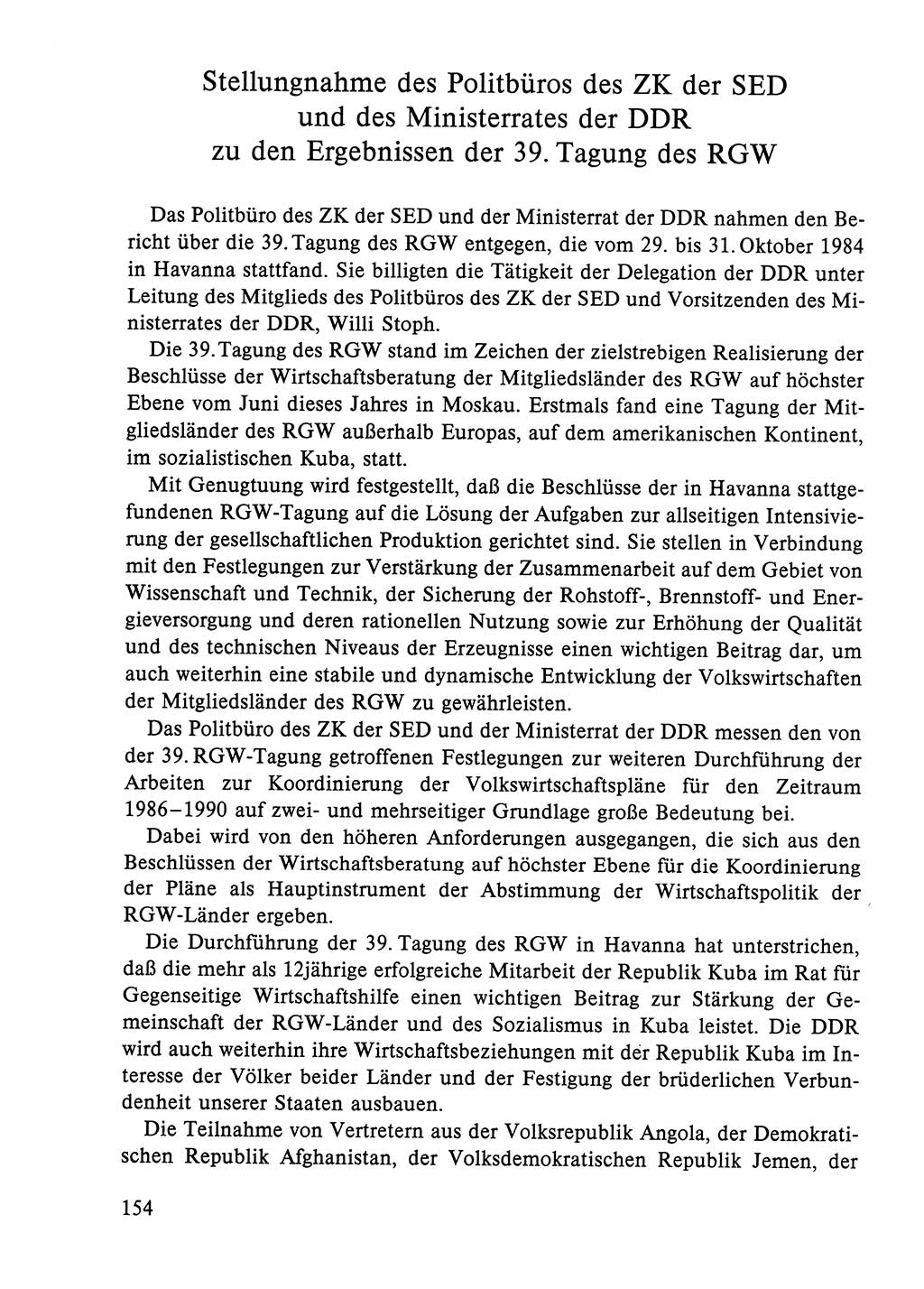Dokumente der Sozialistischen Einheitspartei Deutschlands (SED) [Deutsche Demokratische Republik (DDR)] 1984-1985, Seite 273 (Dok. SED DDR 1984-1985, S. 273)
