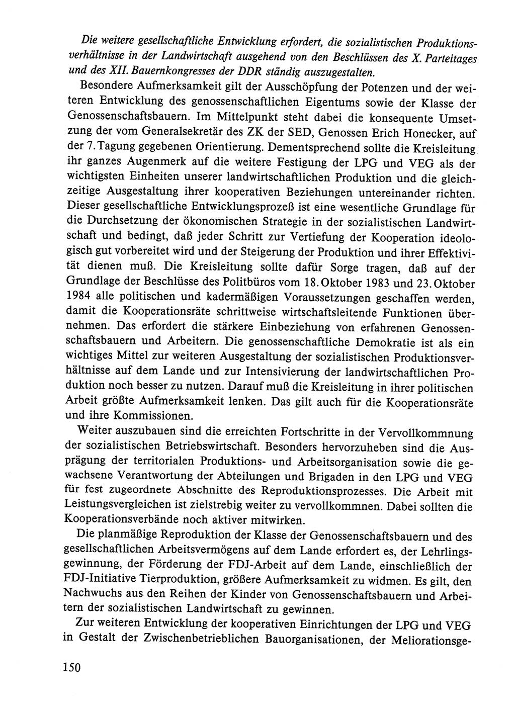 Dokumente der Sozialistischen Einheitspartei Deutschlands (SED) [Deutsche Demokratische Republik (DDR)] 1984-1985, Seite 277 (Dok. SED DDR 1984-1985, S. 277)