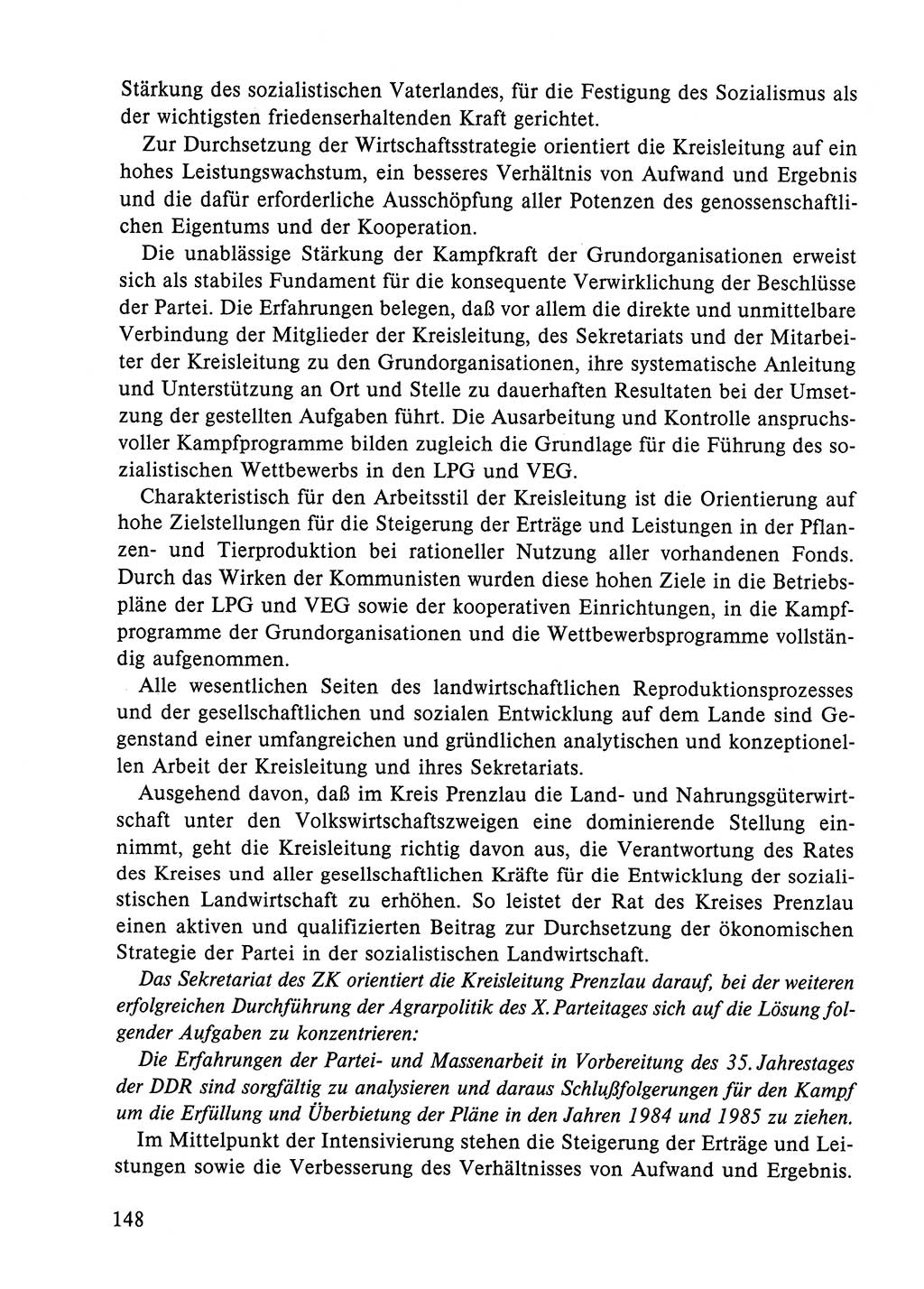 Dokumente der Sozialistischen Einheitspartei Deutschlands (SED) [Deutsche Demokratische Republik (DDR)] 1984-1985, Seite 279 (Dok. SED DDR 1984-1985, S. 279)
