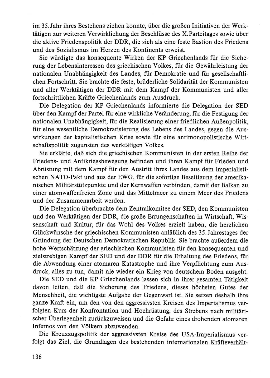 Dokumente der Sozialistischen Einheitspartei Deutschlands (SED) [Deutsche Demokratische Republik (DDR)] 1984-1985, Seite 291 (Dok. SED DDR 1984-1985, S. 291)