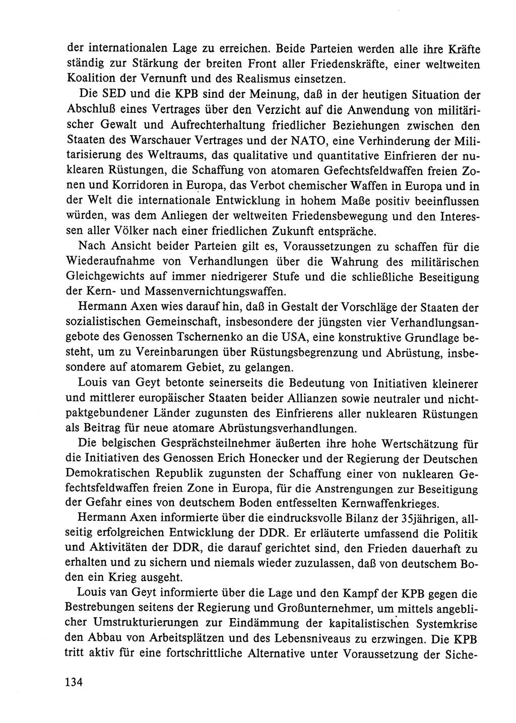 Dokumente der Sozialistischen Einheitspartei Deutschlands (SED) [Deutsche Demokratische Republik (DDR)] 1984-1985, Seite 293 (Dok. SED DDR 1984-1985, S. 293)